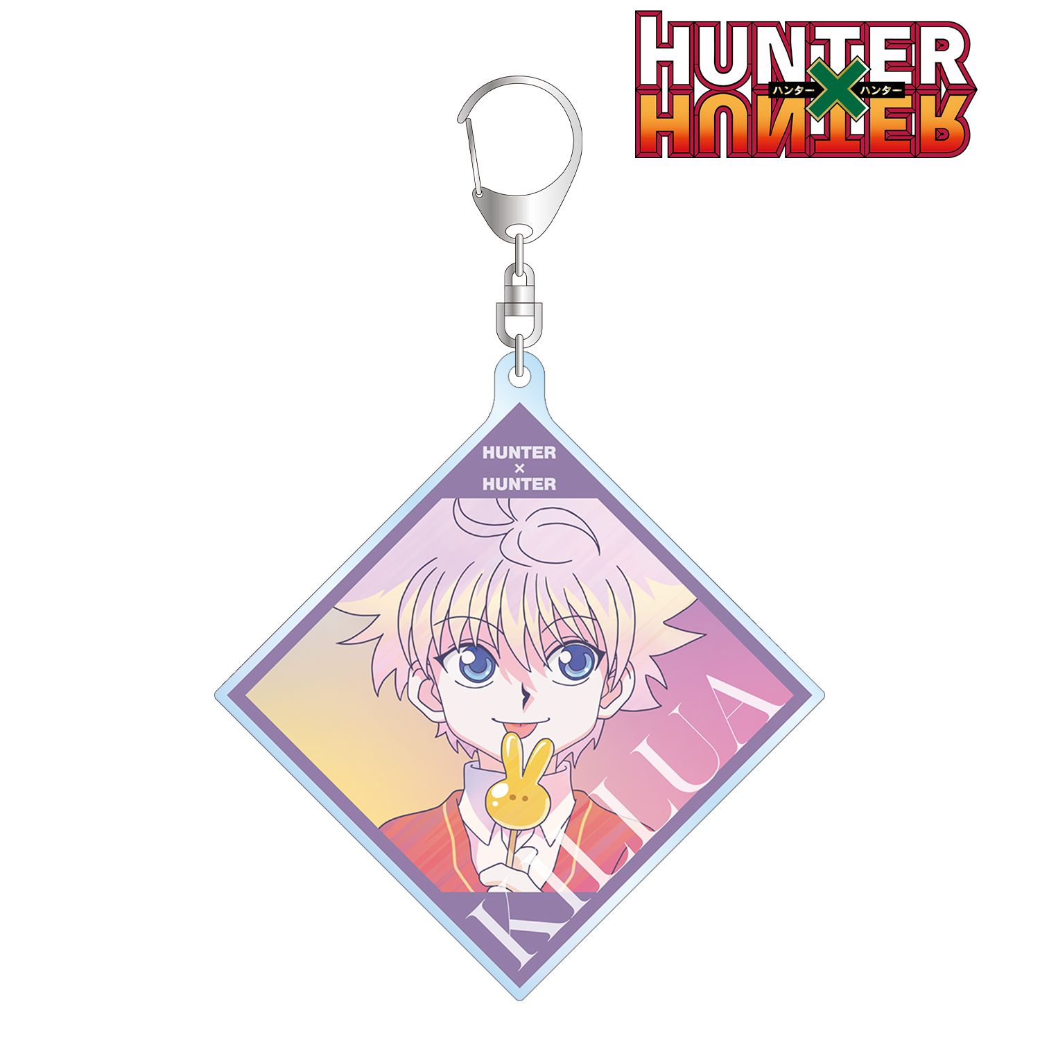 HUNTER×HUNTER キルア Ani-Art clear label BIGアクリルキーホルダー Image 2 | AniSmile