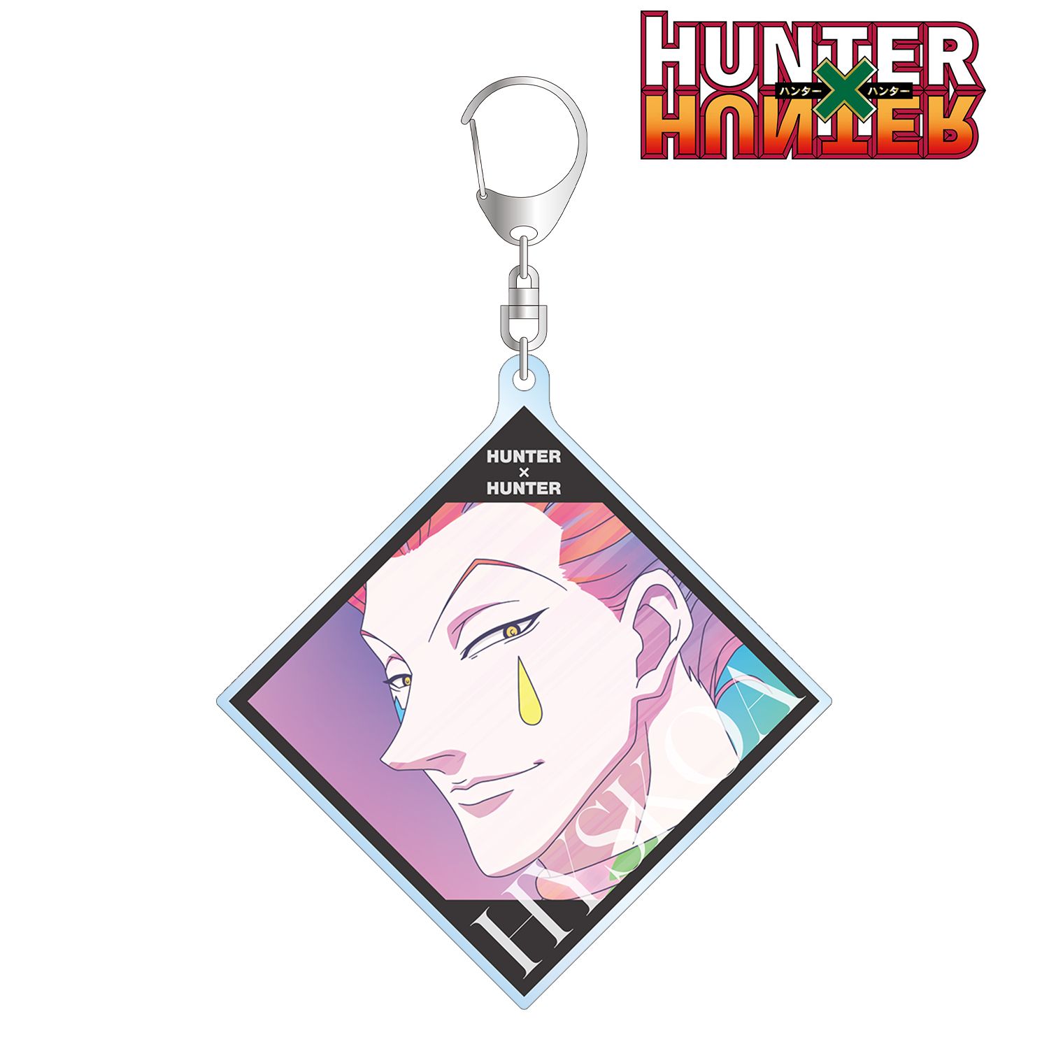 HUNTER×HUNTER ヒソカ Ani-Art clear label BIGアクリルキーホルダー Image 2 | AniSmile