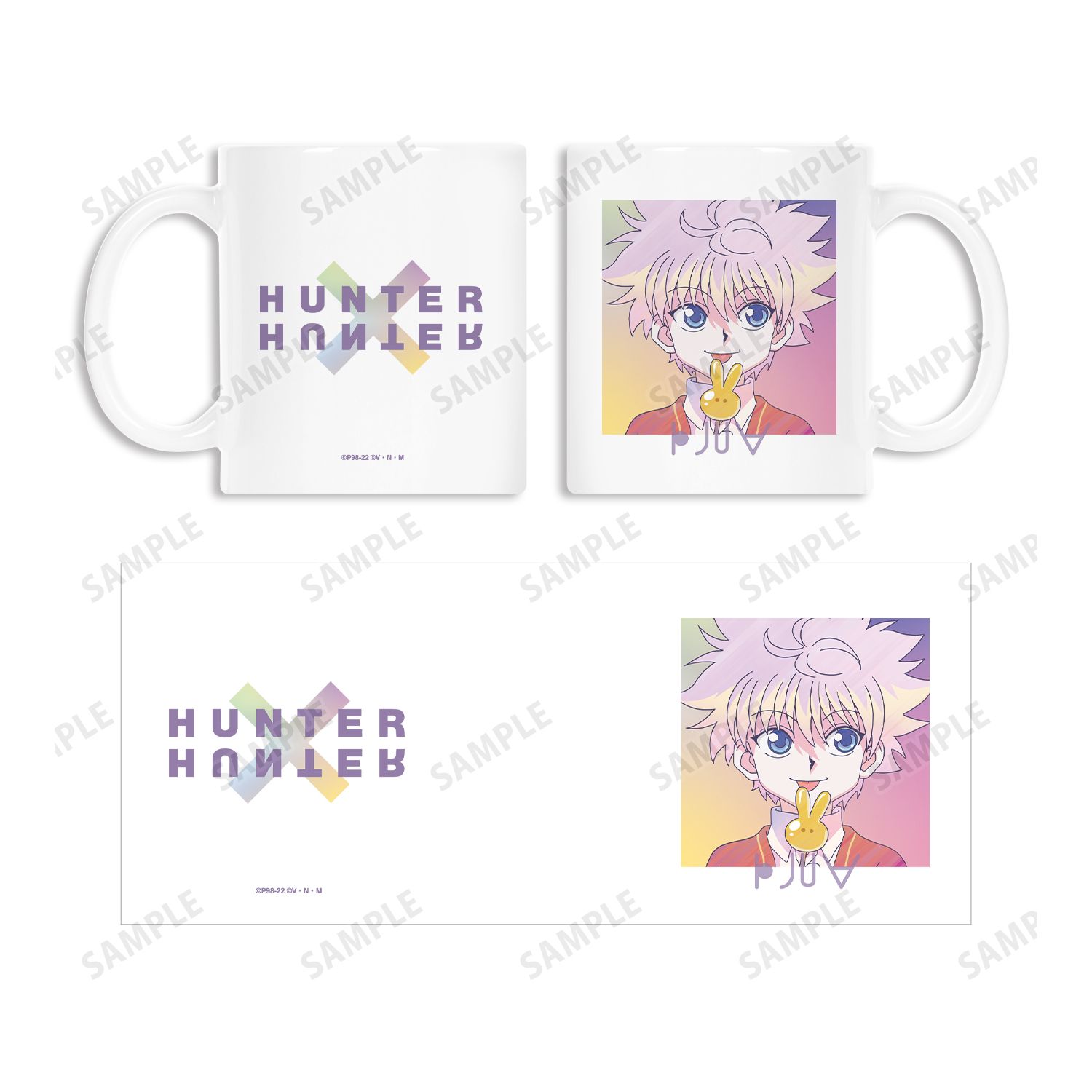HUNTER×HUNTER キルア Ani-Art clear label マグカップ Image 4 | AniSmile