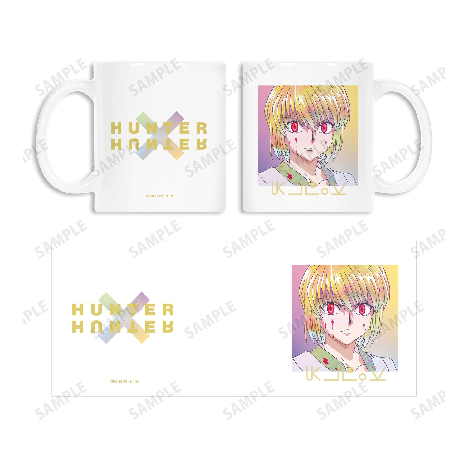 HUNTER×HUNTER クラピカ Ani-Art clear label マグカップ Image 4 | AniSmile