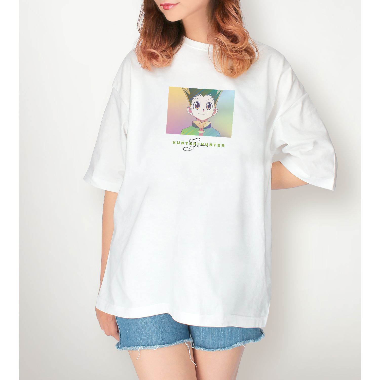 HUNTER×HUNTER ゴン Ani-Art clear label BIGシルエットTシャツユニセックス(サイズ/M) Image 5 | AniSmile