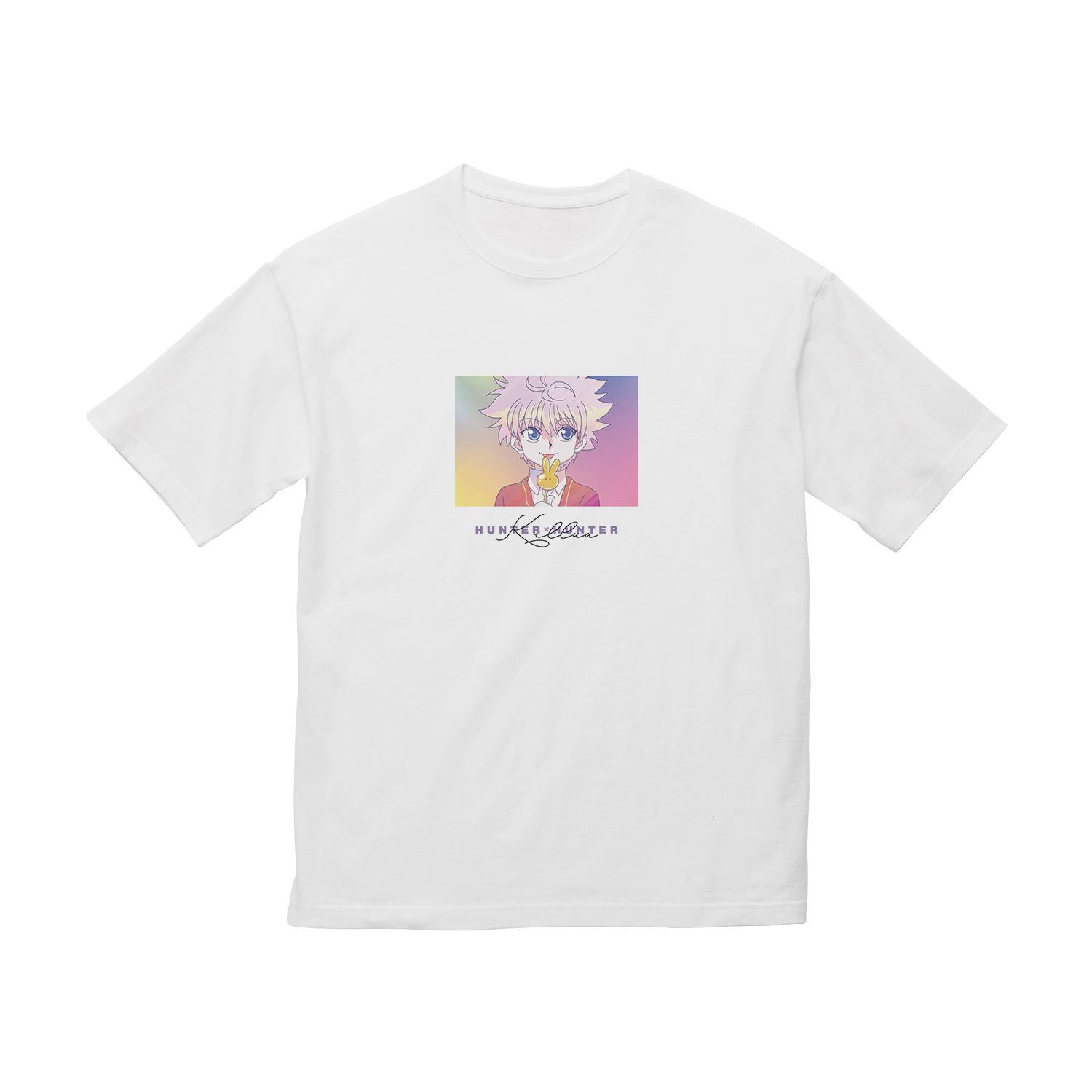 HUNTER×HUNTER キルア Ani-Art clear label BIGシルエットTシャツユニセックス(サイズ/S) - AniSmile