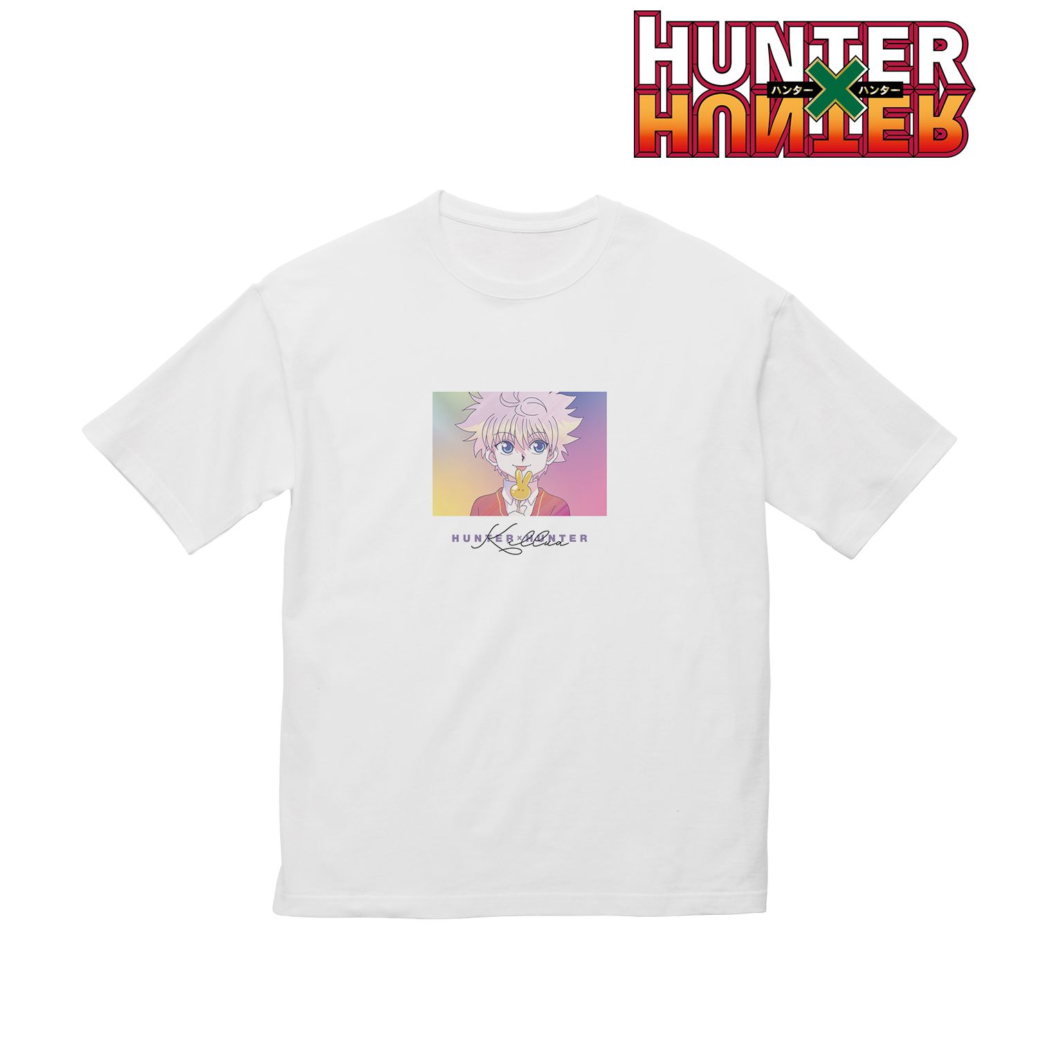 HUNTER×HUNTER キルア Ani-Art clear label BIGシルエットTシャツユニセックス(サイズ/S) Image 2 | AniSmile