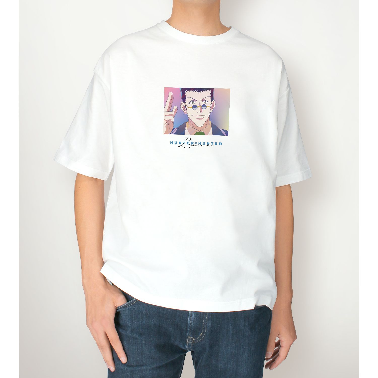 HUNTER×HUNTER レオリオ Ani-Art clear label BIGシルエットTシャツユニセックス(サイズ/S) Image 4 | AniSmile