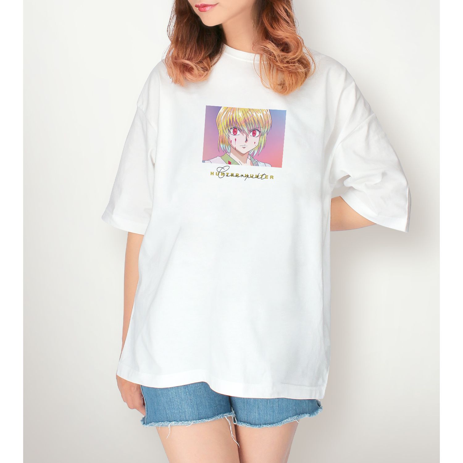 HUNTER×HUNTER クラピカ Ani-Art clear label BIGシルエットTシャツユニセックス(サイズ/L) Image 5 | AniSmile