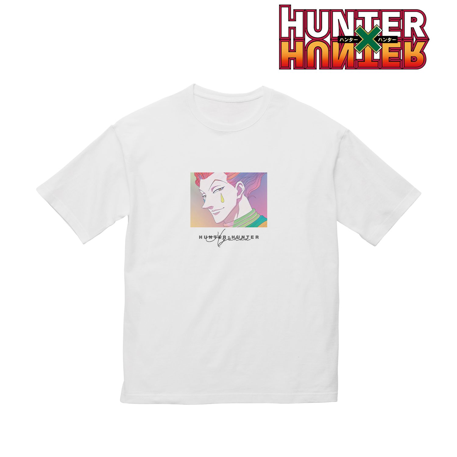 HUNTER×HUNTER ヒソカ Ani-Art clear label BIGシルエットTシャツユニセックス(サイズ/L) Image 2 | AniSmile