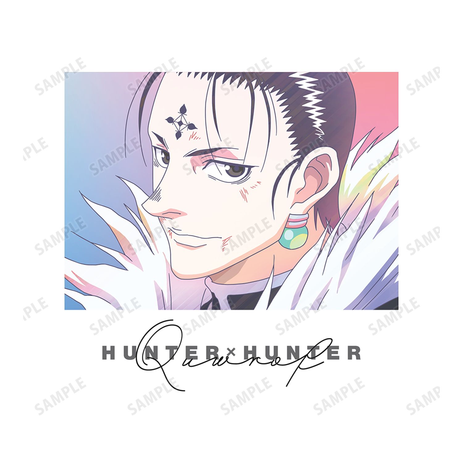 HUNTER×HUNTER クロロ Ani-Art clear label BIGシルエットTシャツユニセックス(サイズ/S) Image 4 | AniSmile
