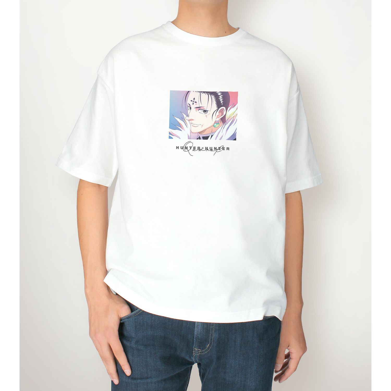 HUNTER×HUNTER クロロ Ani-Art clear label BIGシルエットTシャツユニセックス(サイズ/S) Image 3 | AniSmile