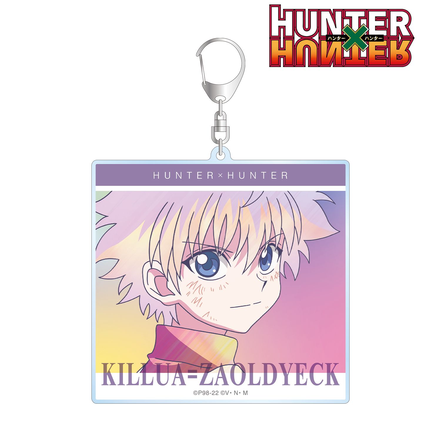 HUNTER×HUNTER キルア Ani-Art clear label 第2弾 BIGアクリルキーホルダー Image 2 | AniSmile