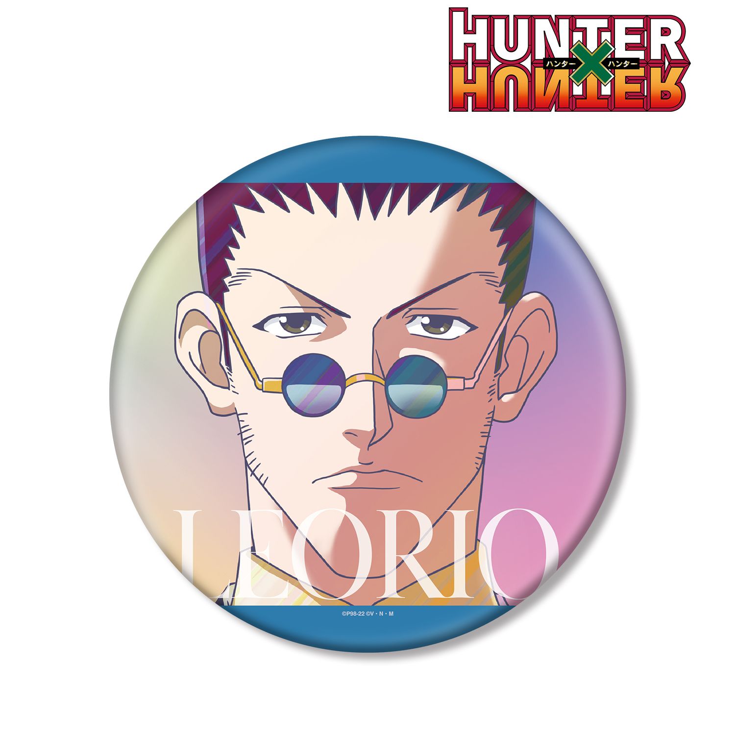 HUNTER×HUNTER レオリオ Ani-Art clear label 第2弾 BIG缶バッジ Image 2 | AniSmile