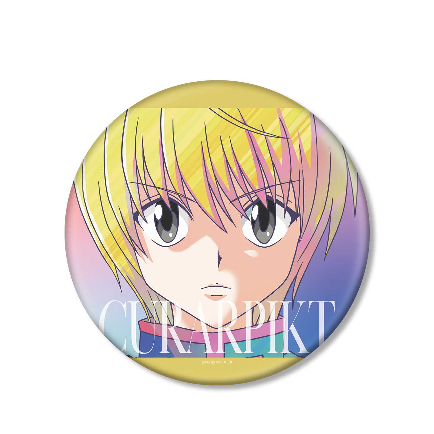 HUNTER×HUNTER クラピカ Ani-Art clear label 第2弾 BIG缶バッジ - AniSmile