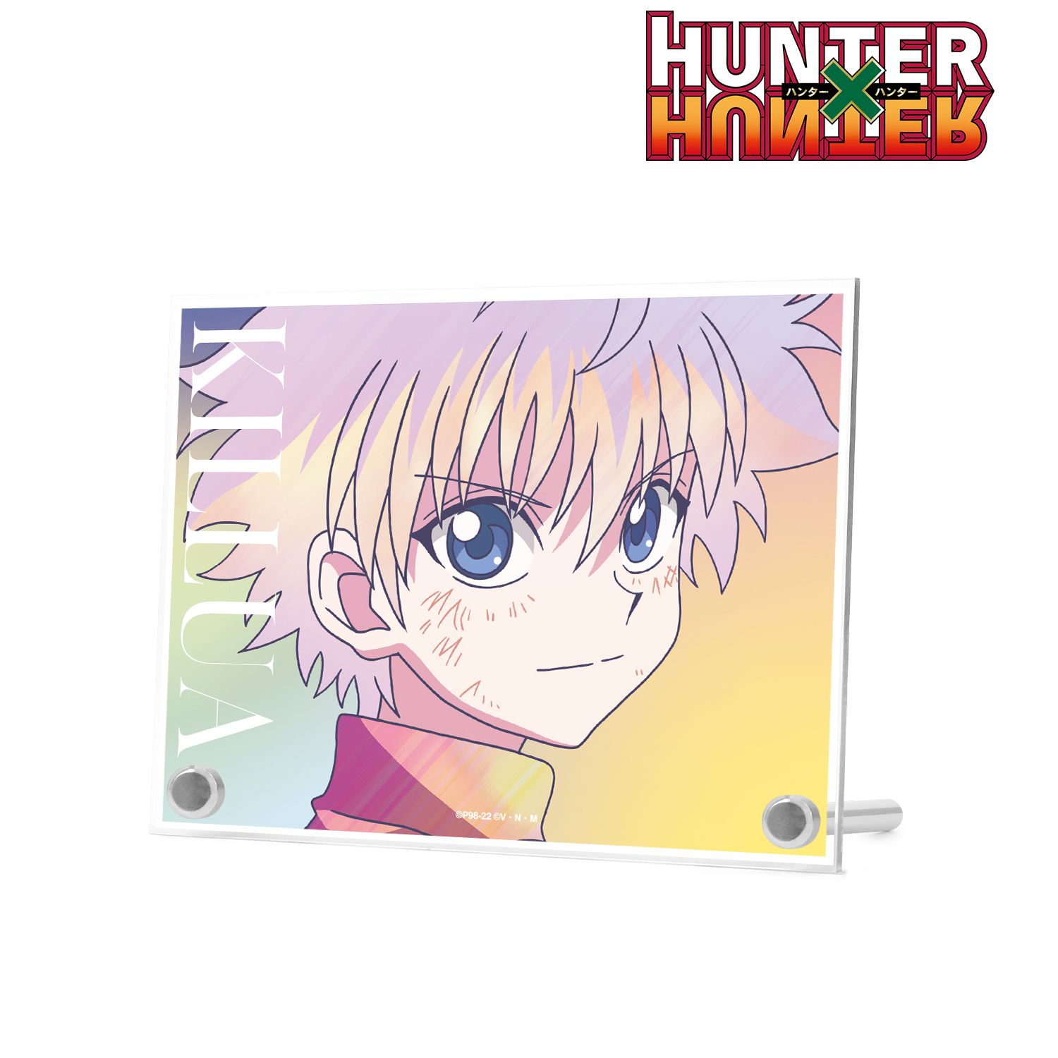 HUNTER×HUNTER キルア Ani-Art clear label 第2弾 A6アクリルスタンドパネル Image 2 | AniSmile