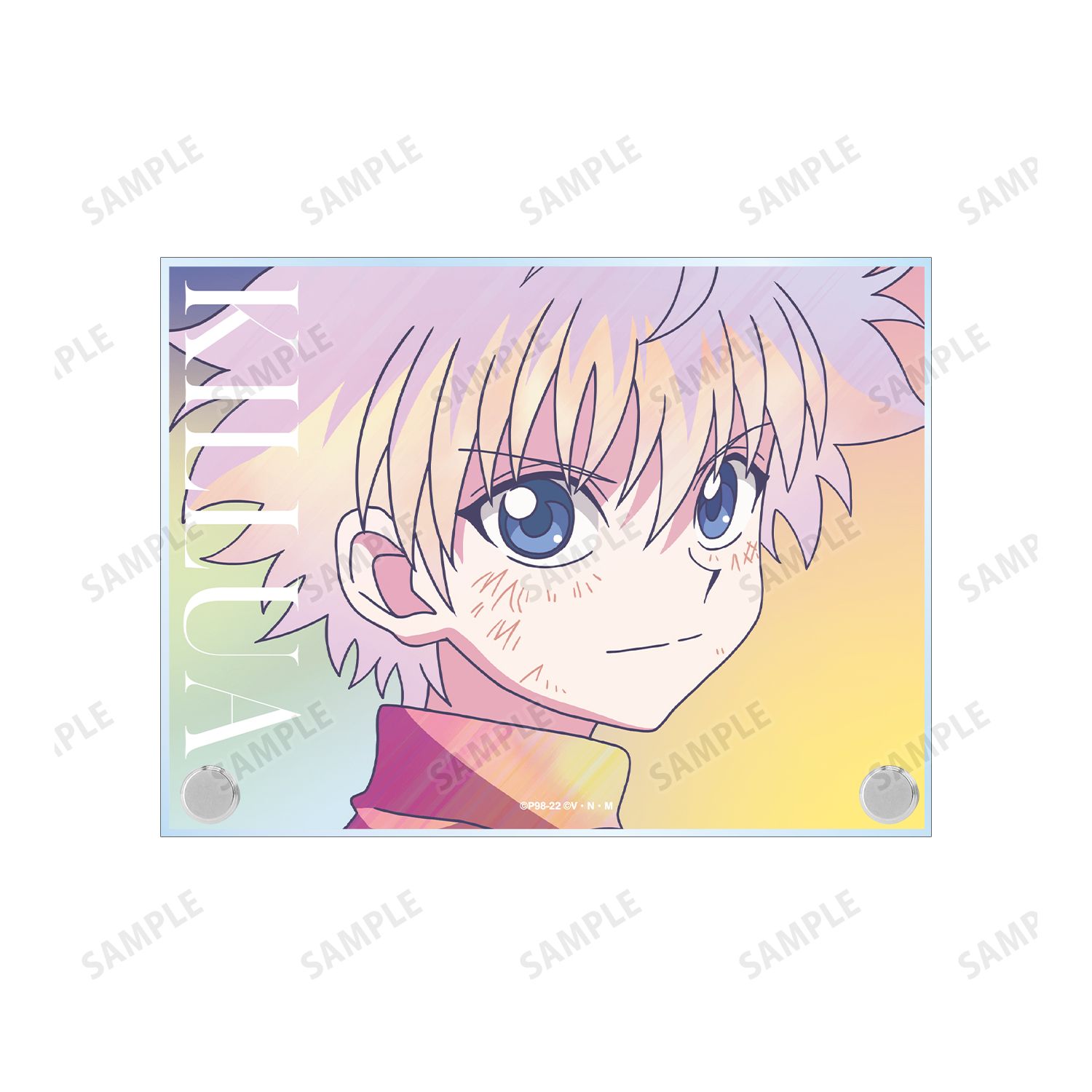 HUNTER×HUNTER キルア Ani-Art clear label 第2弾 A6アクリルスタンドパネル Image 3 | AniSmile