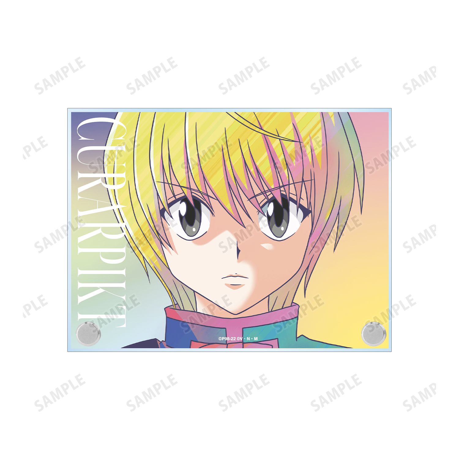 HUNTER×HUNTER クラピカ Ani-Art clear label 第2弾 A6アクリルスタンドパネル Image 3 | AniSmile