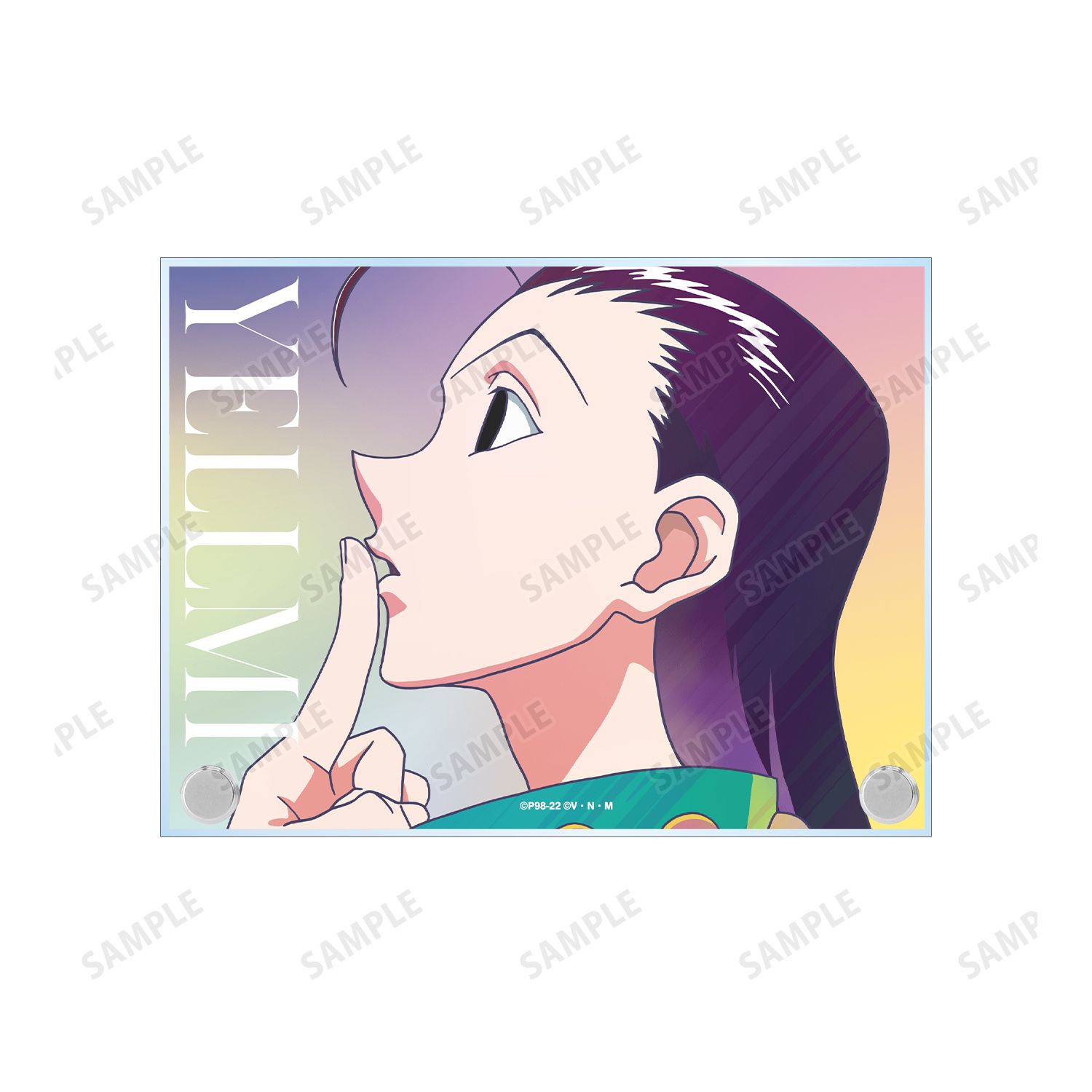 HUNTER×HUNTER イルミ Ani-Art clear label 第2弾 A6アクリルスタンドパネル Image 2 | AniSmile