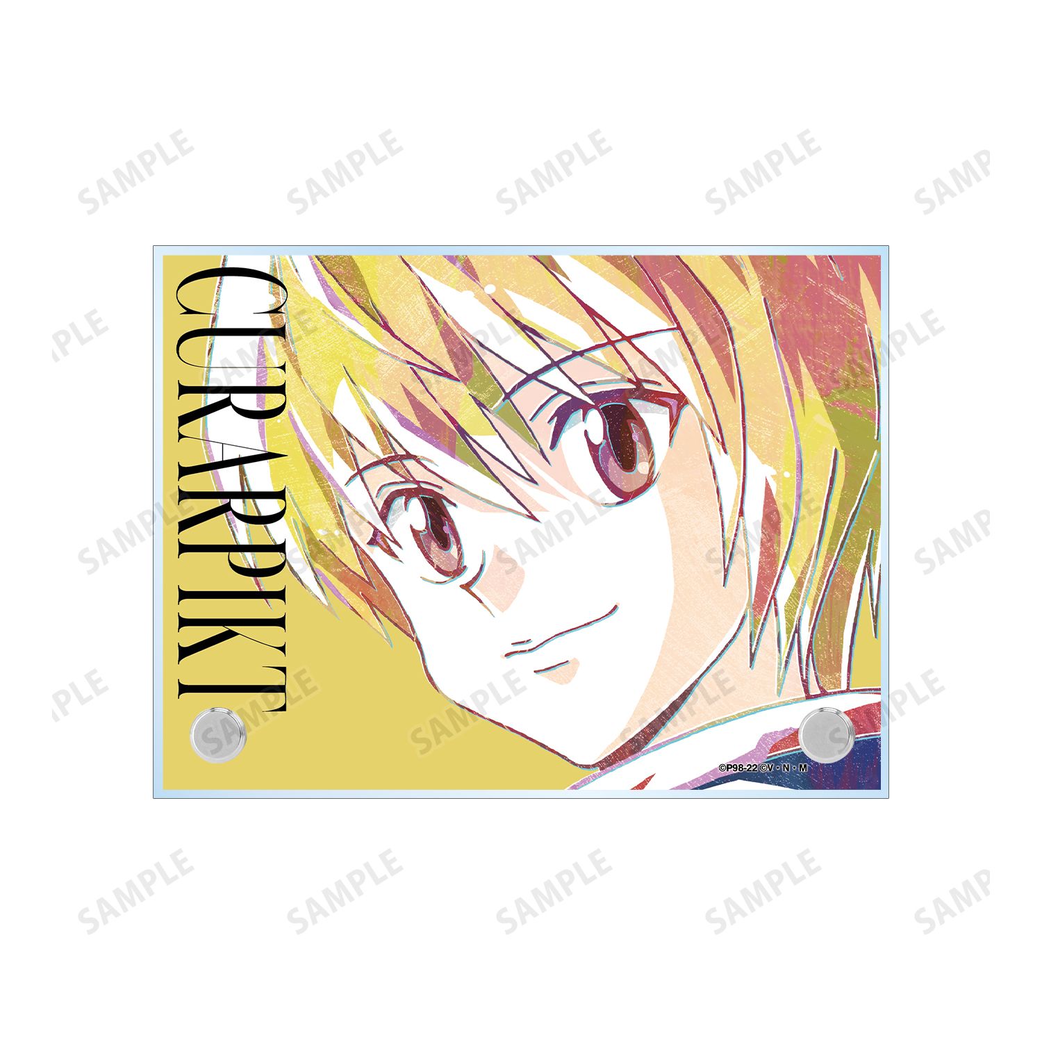 HUNTER×HUNTER クラピカ Ani-Art A6アクリルスタンドパネル Image 4 | AniSmile