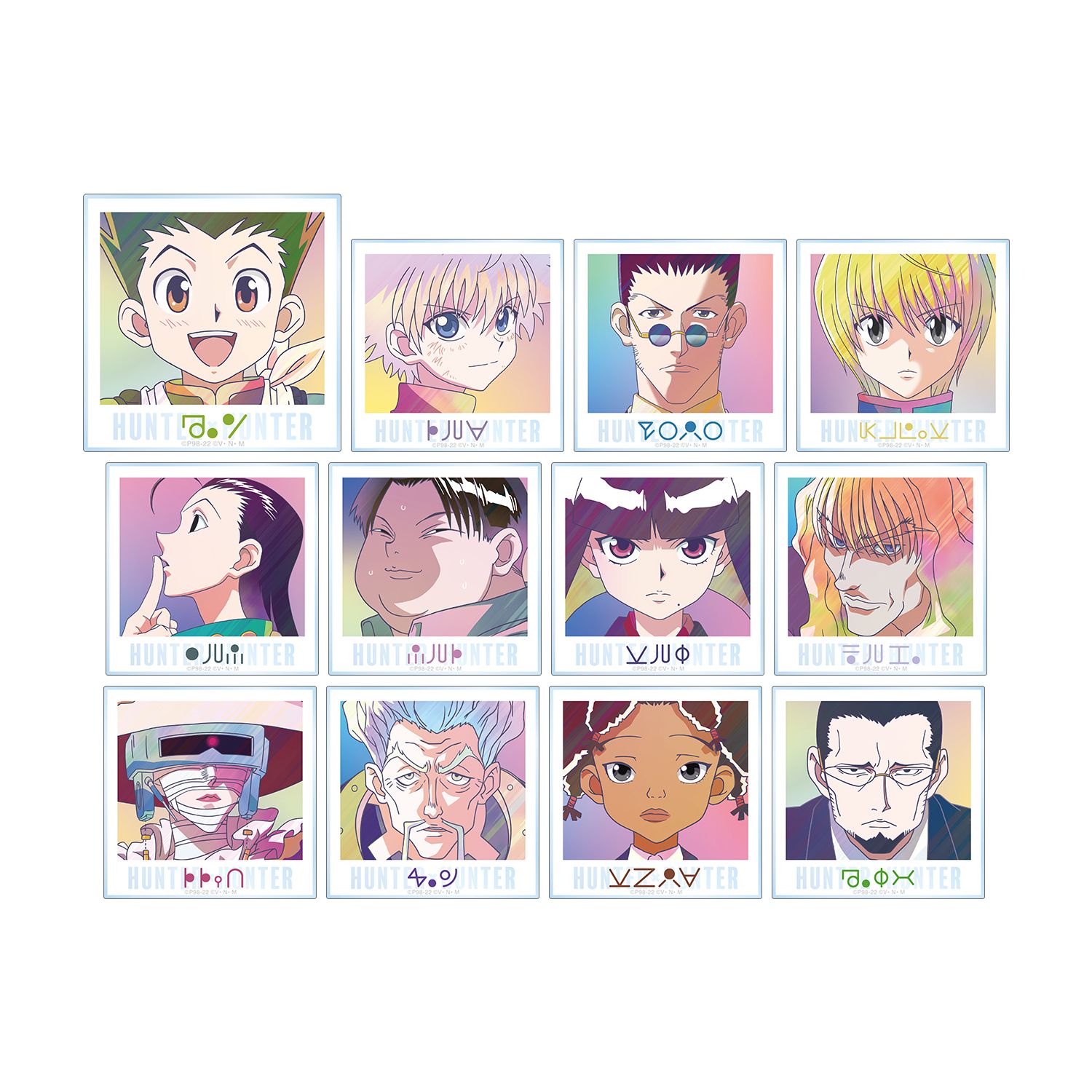 HUNTER×HUNTER トレーディング Ani-Art clear label 第2弾 アクリルカード(単位/単品) - AniSmile