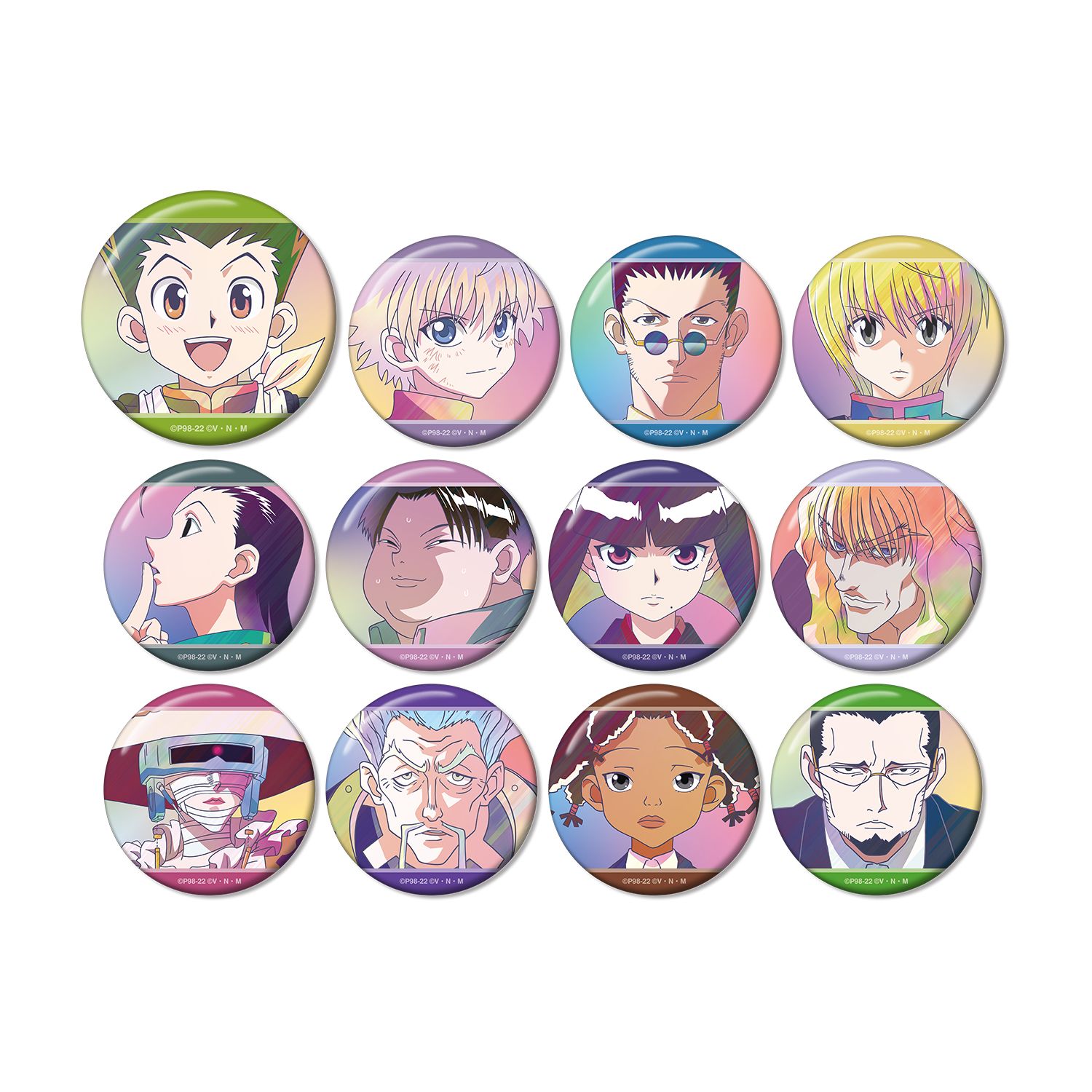 HUNTER×HUNTER トレーディング Ani-Art clear label 第2弾 缶バッジ(単位/単品) - AniSmile