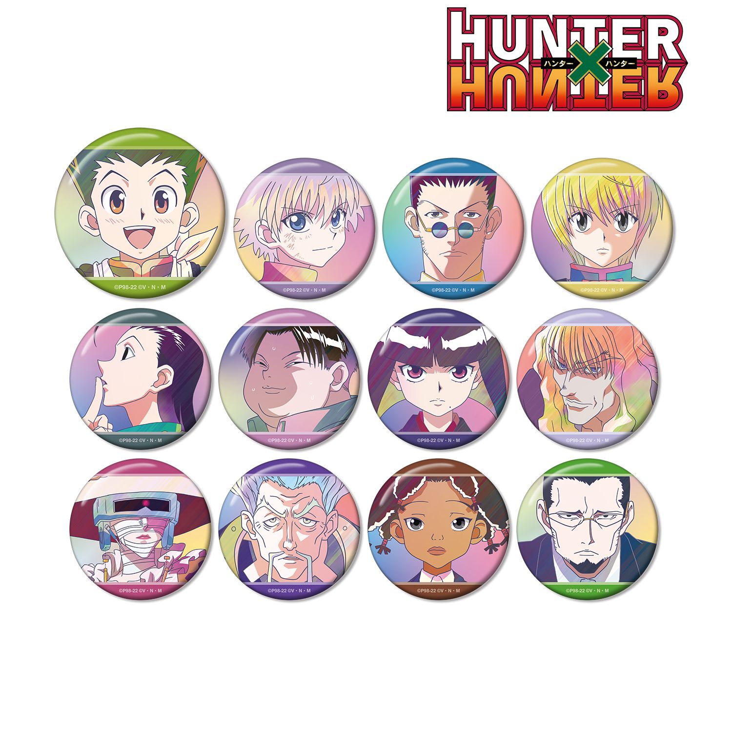 HUNTER×HUNTER トレーディング Ani-Art clear label 第2弾 缶バッジ(単位/単品) Image 3 | AniSmile