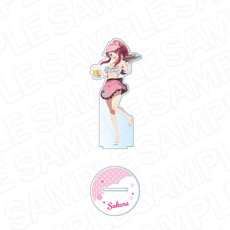 劇場版『ゾンビランドサガ ゆめぎんがパラダイス』 デカアクリルスタンド 源さくら 常夏海の家 ver. - AniSmile