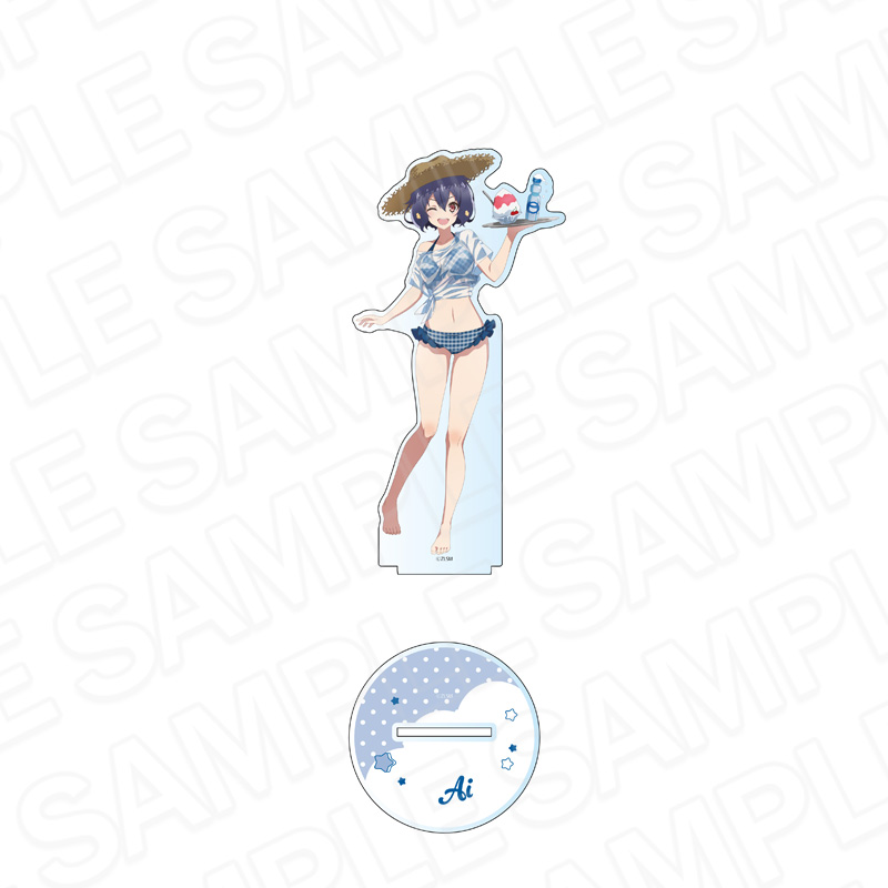 劇場版『ゾンビランドサガ ゆめぎんがパラダイス』 デカアクリルスタンド 水野愛 常夏海の家 ver. - AniSmile