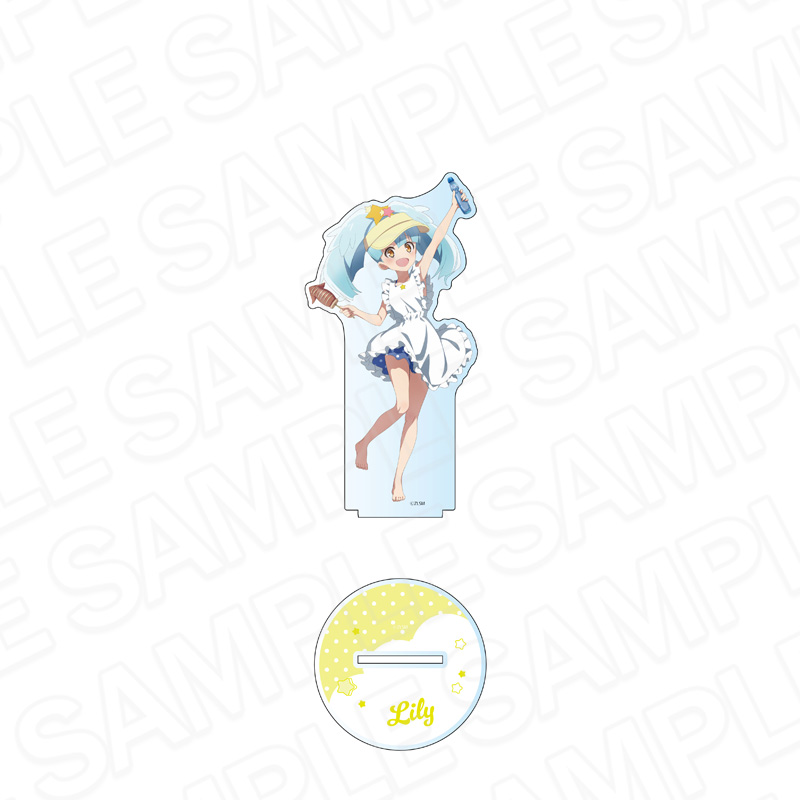 劇場版『ゾンビランドサガ ゆめぎんがパラダイス』 デカアクリルスタンド 星川リリィ 常夏海の家 ver. - AniSmile