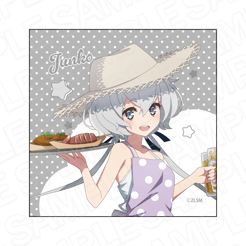 劇場版『ゾンビランドサガ ゆめぎんがパラダイス』 マイクロファイバー 紺野純子 常夏海の家 ver. - AniSmile