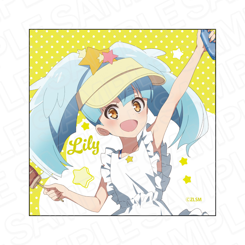 劇場版『ゾンビランドサガ ゆめぎんがパラダイス』 マイクロファイバー 星川リリィ 常夏海の家 ver. - AniSmile