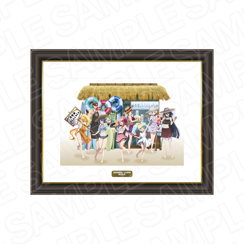 劇場版『ゾンビランドサガ ゆめぎんがパラダイス』 メモリアルアート 常夏海の家 ver. - AniSmile