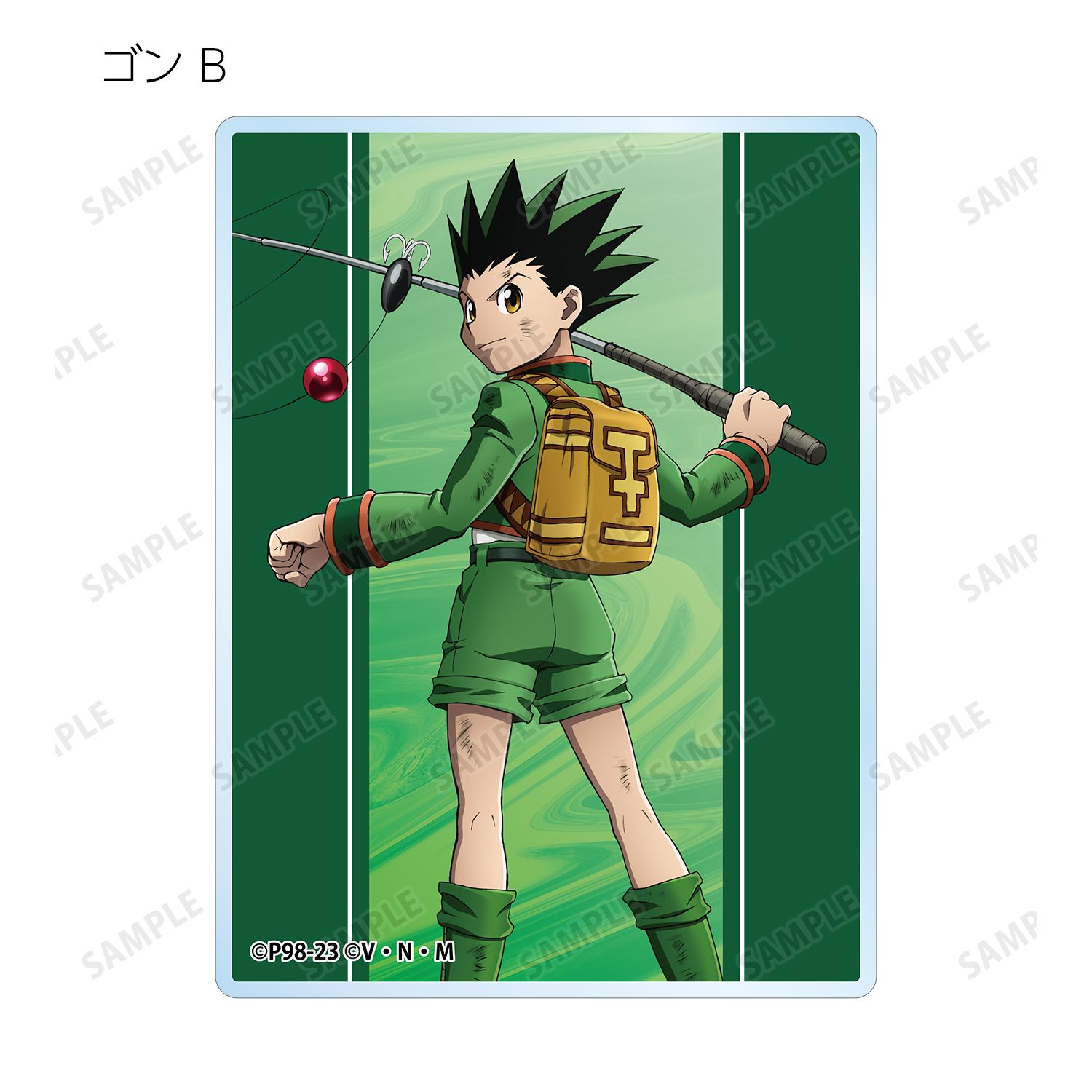 HUNTER×HUNTER 描き下ろし 戦う背中ver. トレーディングアクリルカード(単位/単品) Image 4 | AniSmile