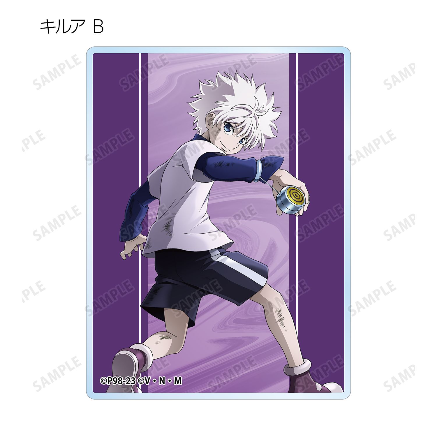 HUNTER×HUNTER 描き下ろし 戦う背中ver. トレーディングアクリルカード(単位/単品) Image 6 | AniSmile