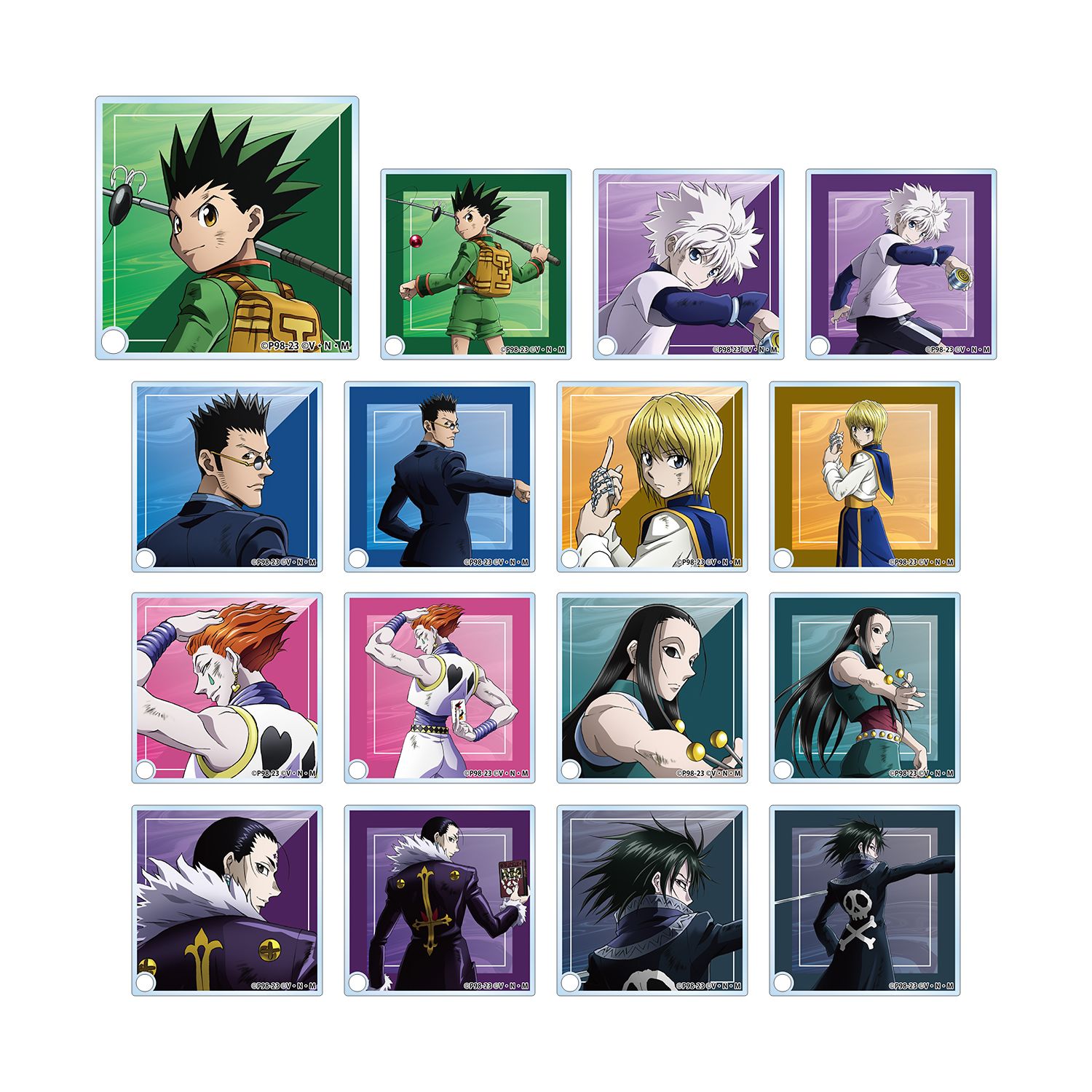 HUNTER×HUNTER 描き下ろし 戦う背中ver. トレーディングアクリルスタンドパネル(単位/単品) Image 3 | AniSmile