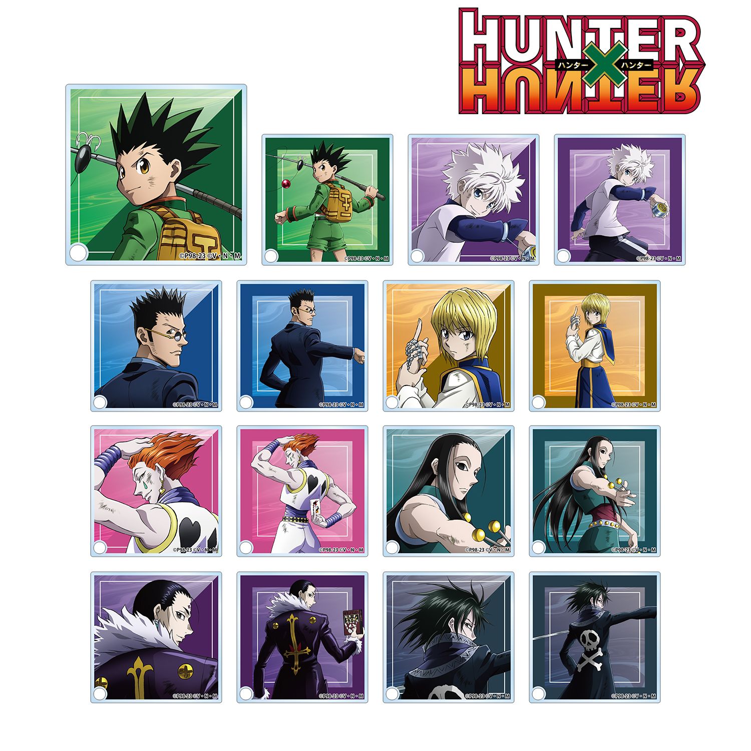 HUNTER×HUNTER 描き下ろし 戦う背中ver. トレーディングアクリルスタンドパネル(単位/単品) Image 2 | AniSmile