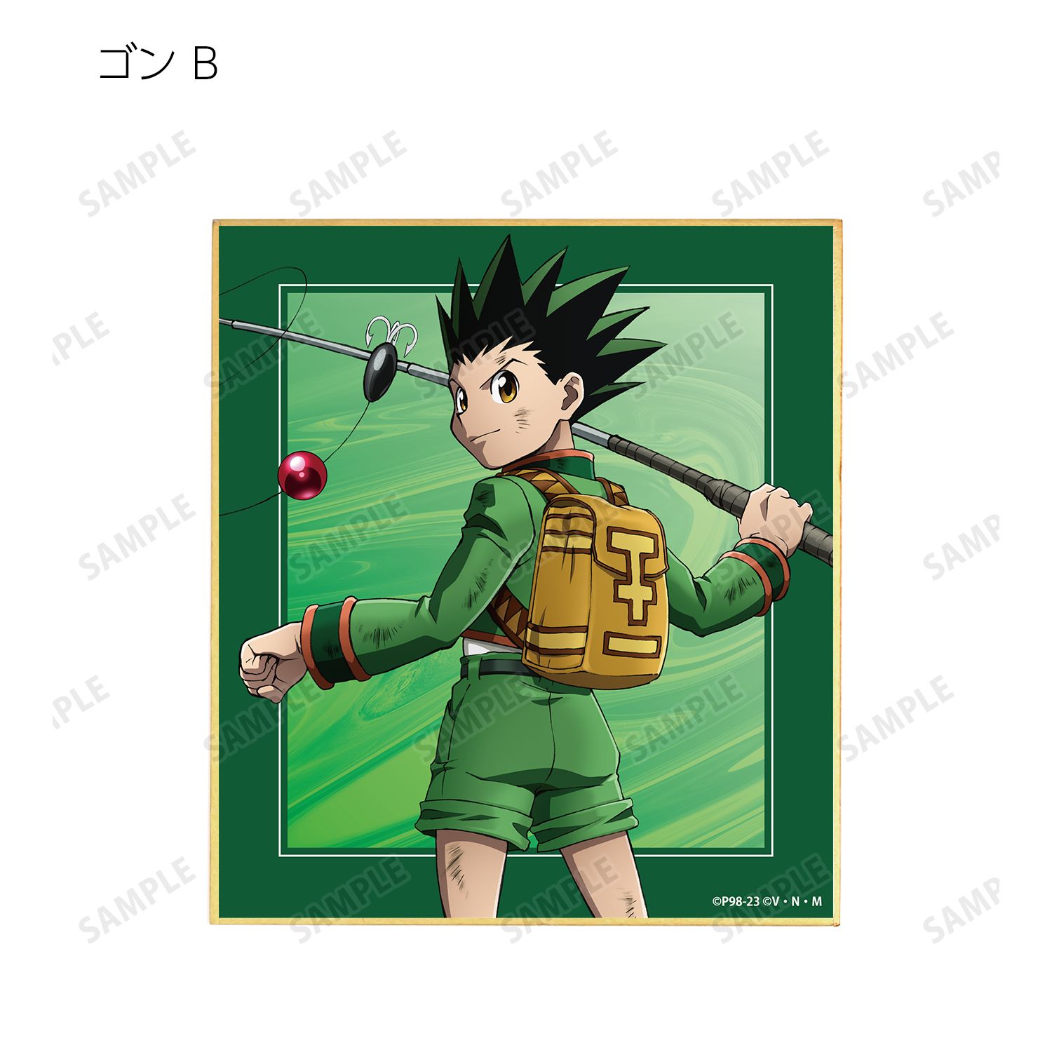 HUNTER×HUNTER 描き下ろし 戦う背中ver. トレーディングミニ色紙(単位/単品) Image 4 | AniSmile