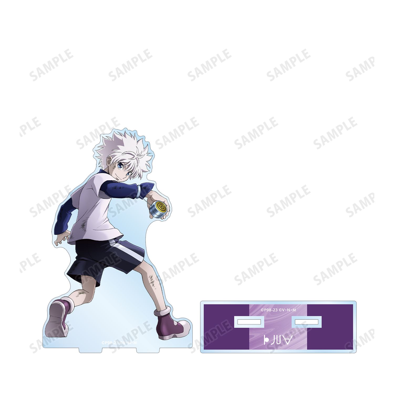 HUNTER×HUNTER 描き下ろし キルア 戦う背中ver. BIGアクリルスタンド Image 3 | AniSmile