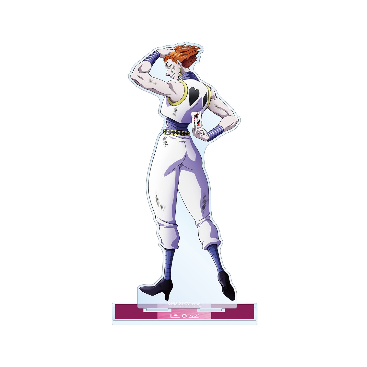 HUNTER×HUNTER 描き下ろし ヒソカ 戦う背中ver. BIGアクリルスタンド - AniSmile