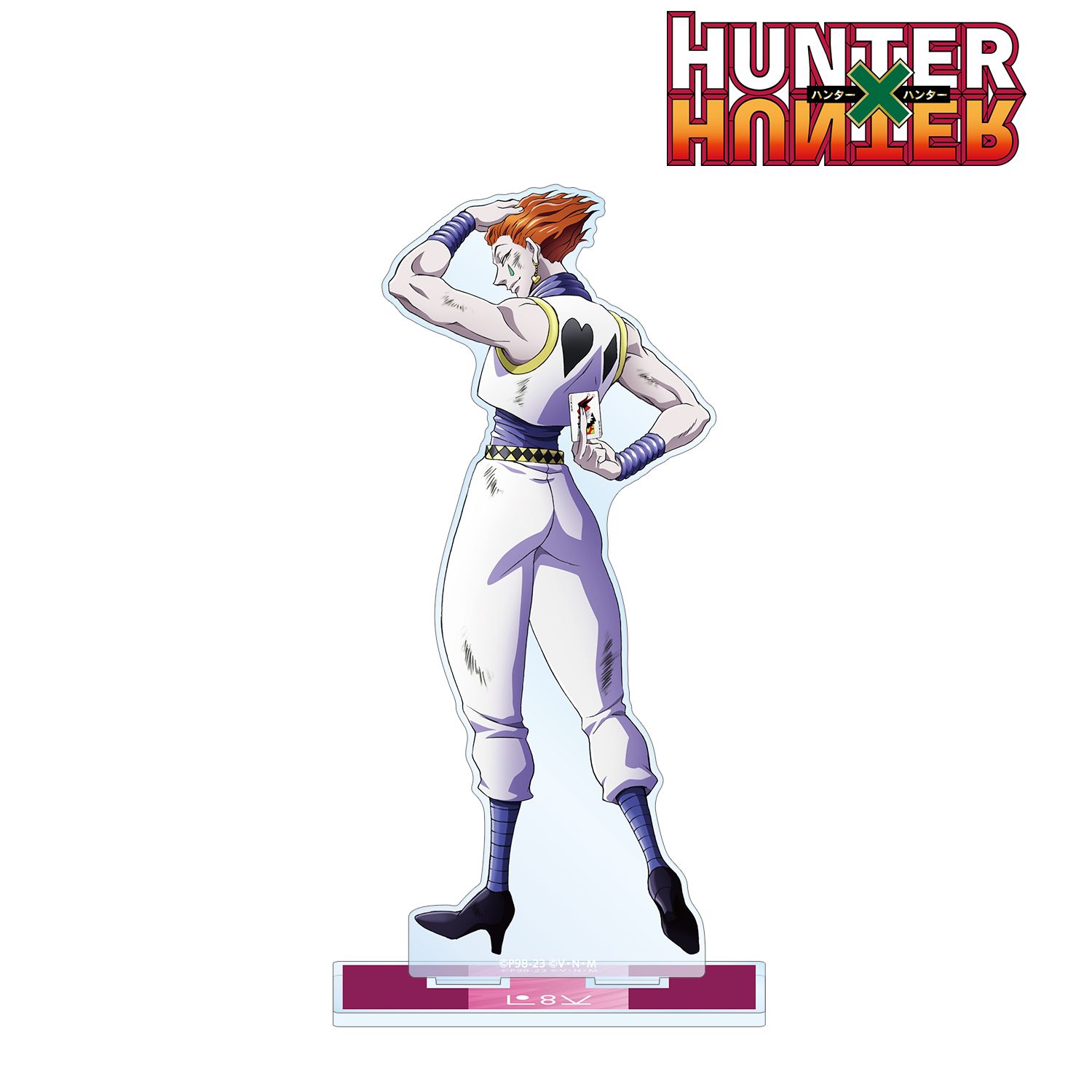HUNTER×HUNTER 描き下ろし ヒソカ 戦う背中ver. BIGアクリルスタンド Image 2 | AniSmile