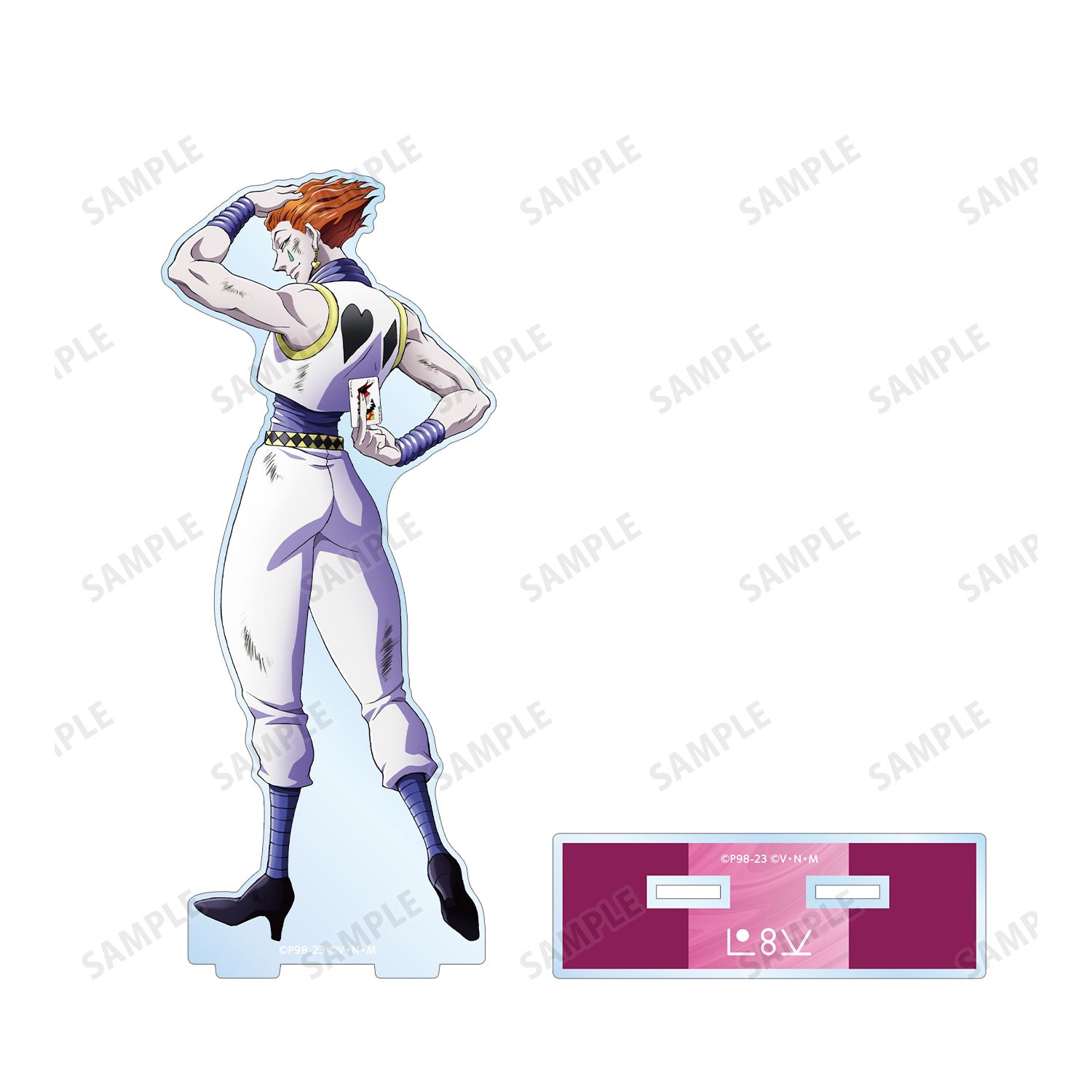 HUNTER×HUNTER 描き下ろし ヒソカ 戦う背中ver. BIGアクリルスタンド Image 3 | AniSmile