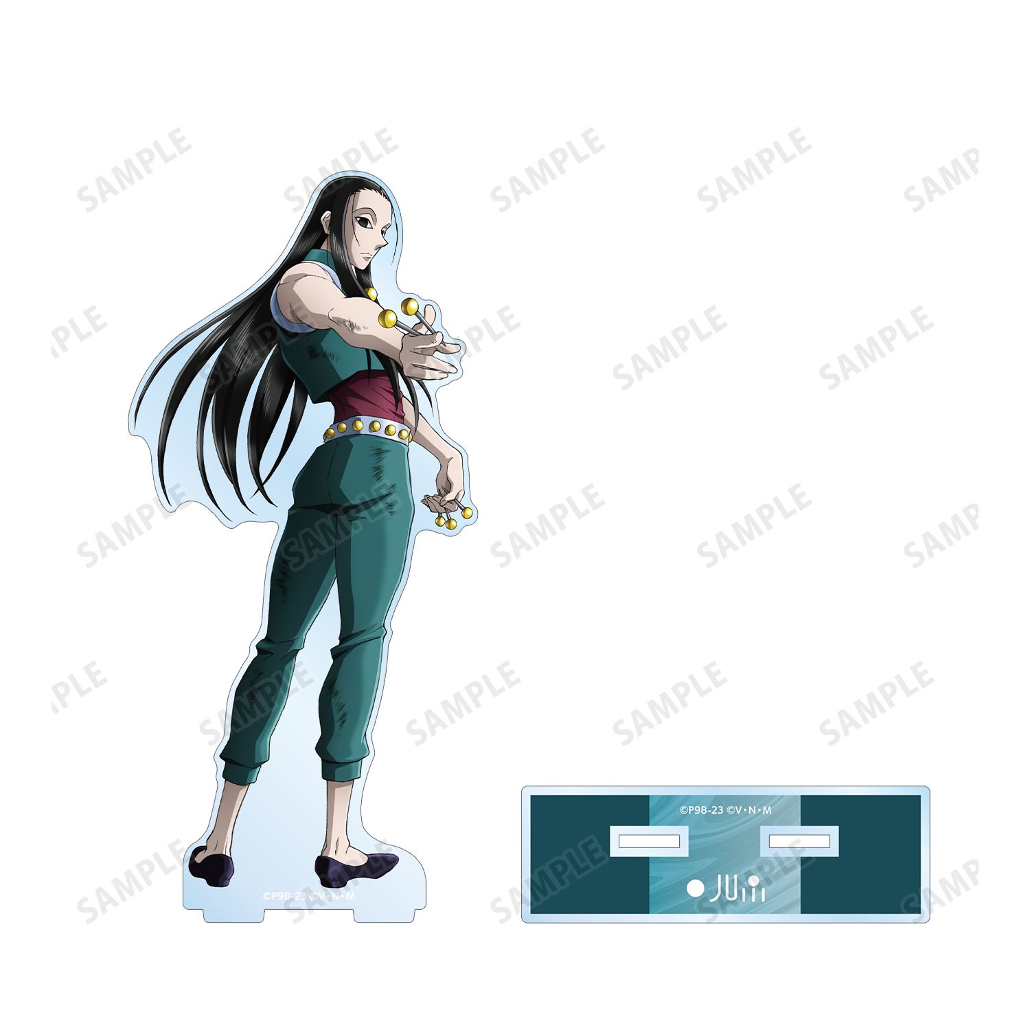 HUNTER×HUNTER 描き下ろし イルミ 戦う背中ver. BIGアクリルスタンド 图片 3 | AniSmile