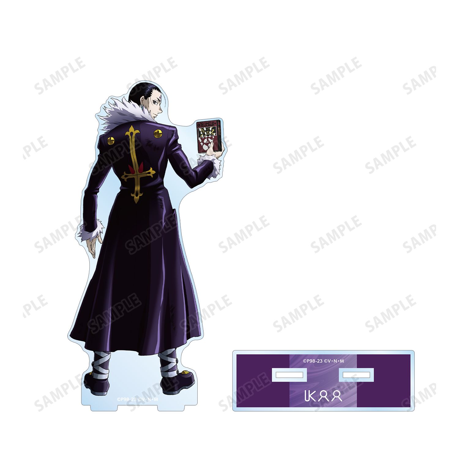 HUNTER×HUNTER 描き下ろし クロロ 戦う背中ver. BIGアクリルスタンド Image 3 | AniSmile