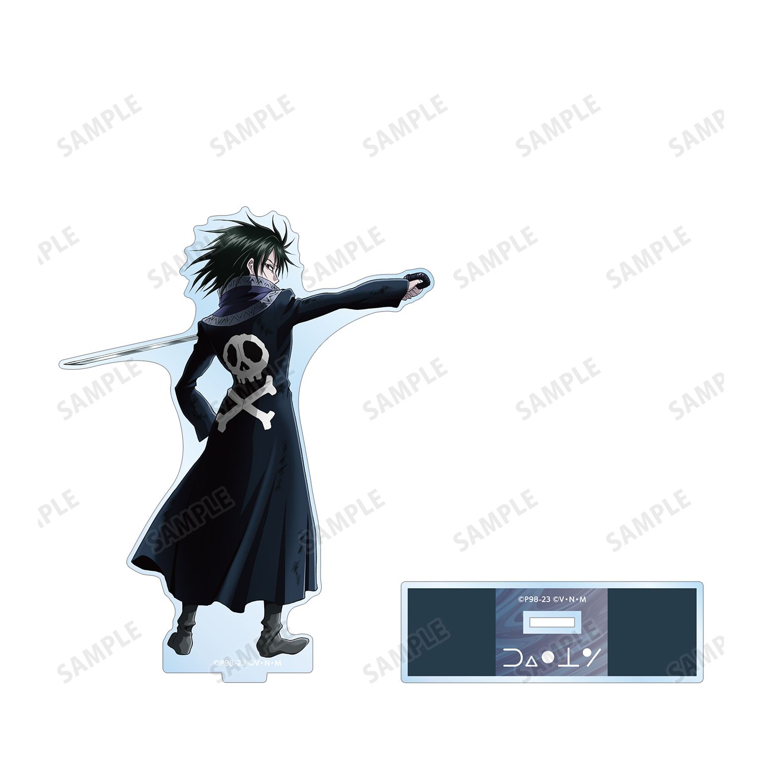 HUNTER×HUNTER 描き下ろし フェイタン 戦う背中ver. BIGアクリルスタンド Image 3 | AniSmile