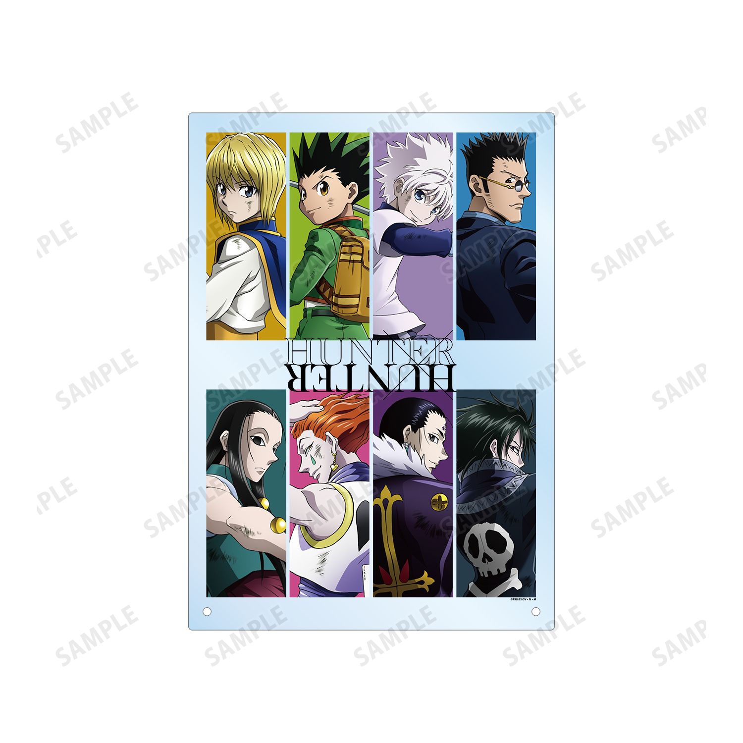 HUNTER×HUNTER 描き下ろし 集合 戦う背中ver. A4アクリルパネル Image 4 | AniSmile