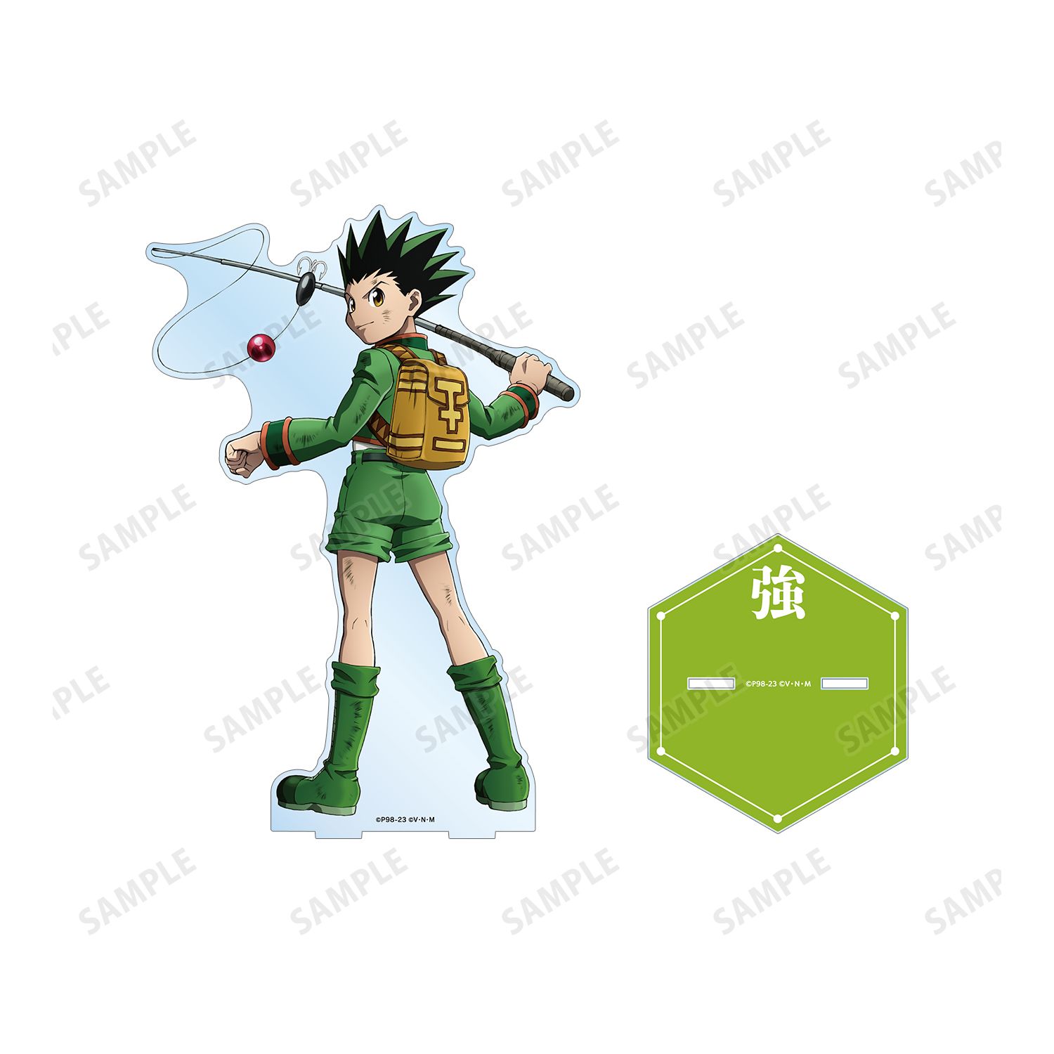 HUNTER×HUNTER 描き下ろし ゴン 戦う背中ver. 特大アクリルスタンド Image 3 | AniSmile
