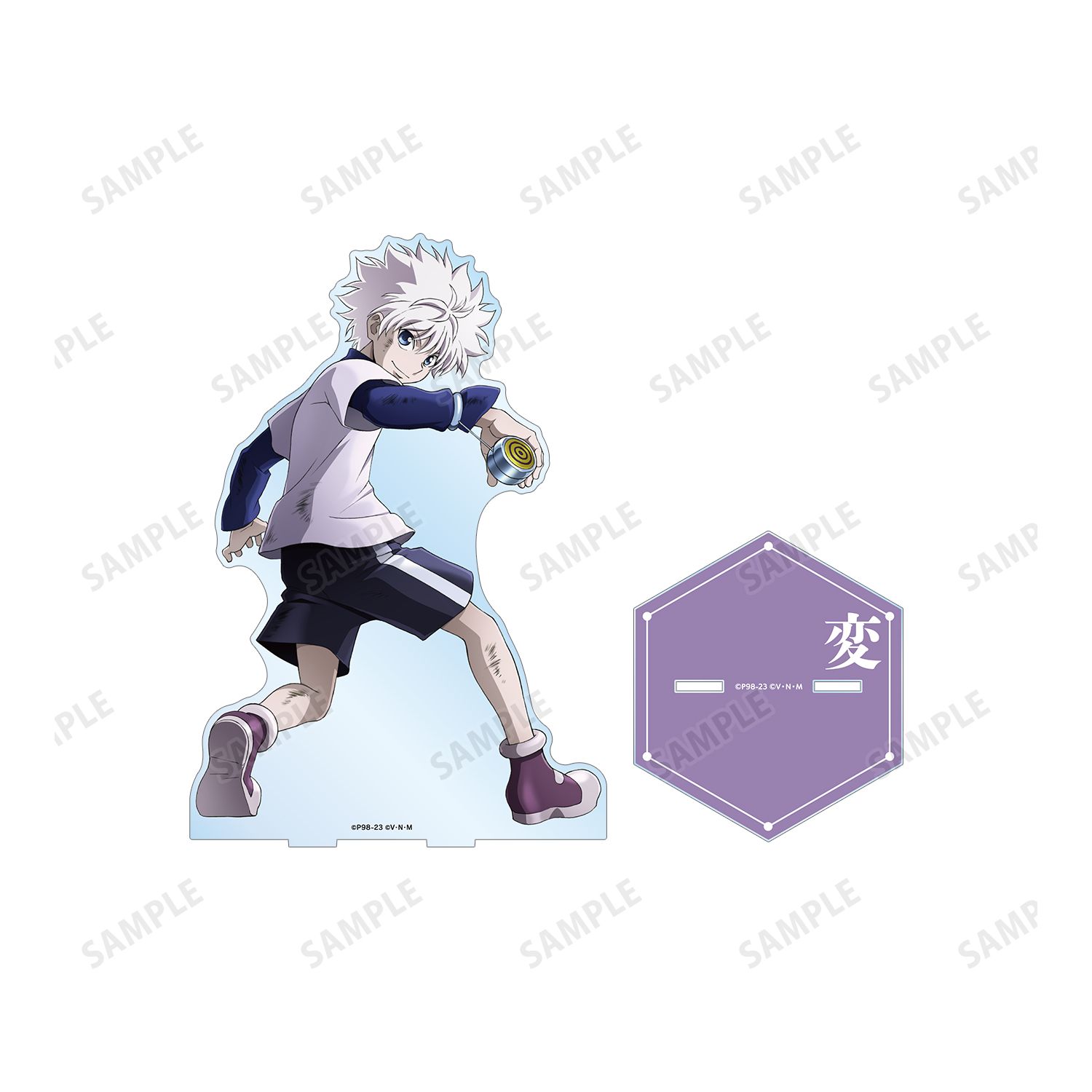 HUNTER×HUNTER 描き下ろし キルア 戦う背中ver. 特大アクリルスタンド Image 2 | AniSmile
