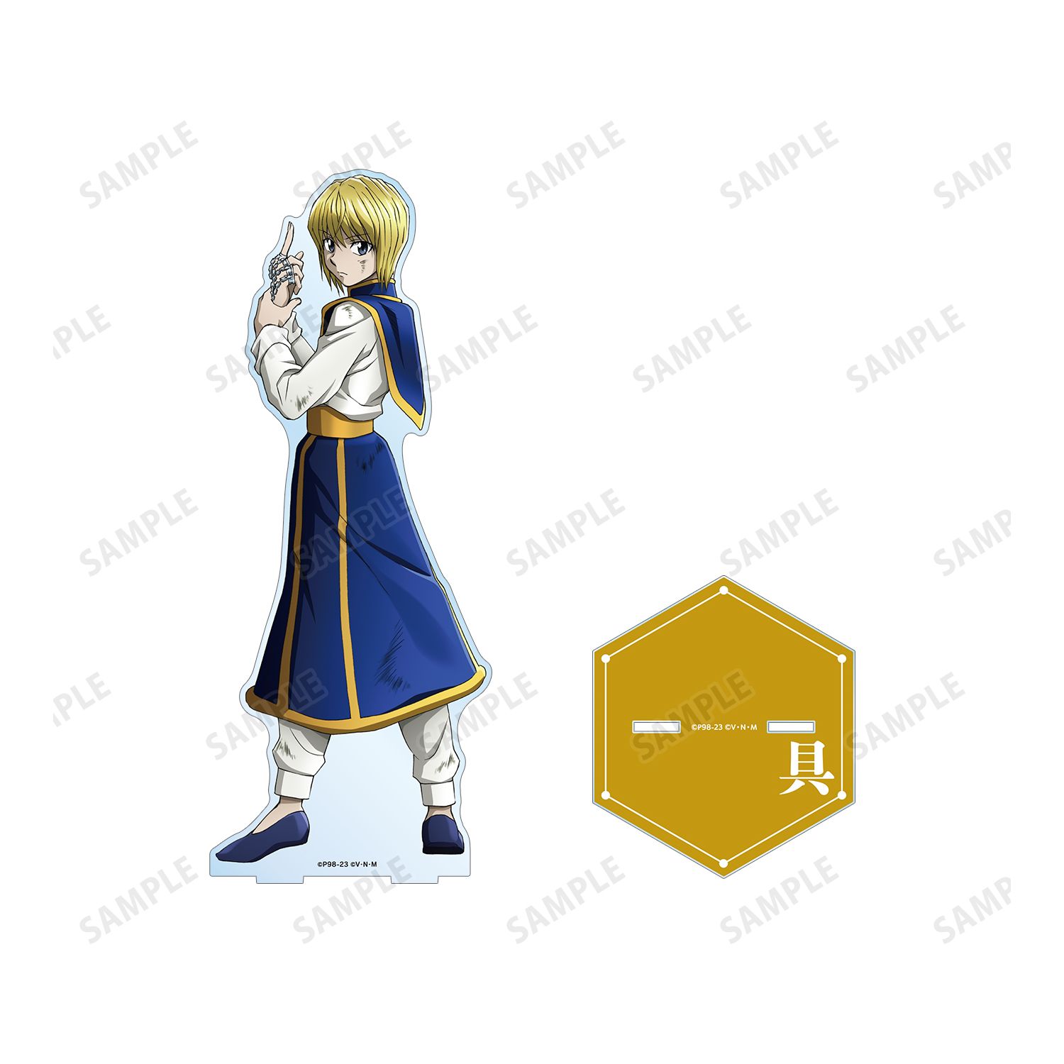 HUNTER×HUNTER 描き下ろし クラピカ 戦う背中ver. 特大アクリルスタンド Image 3 | AniSmile