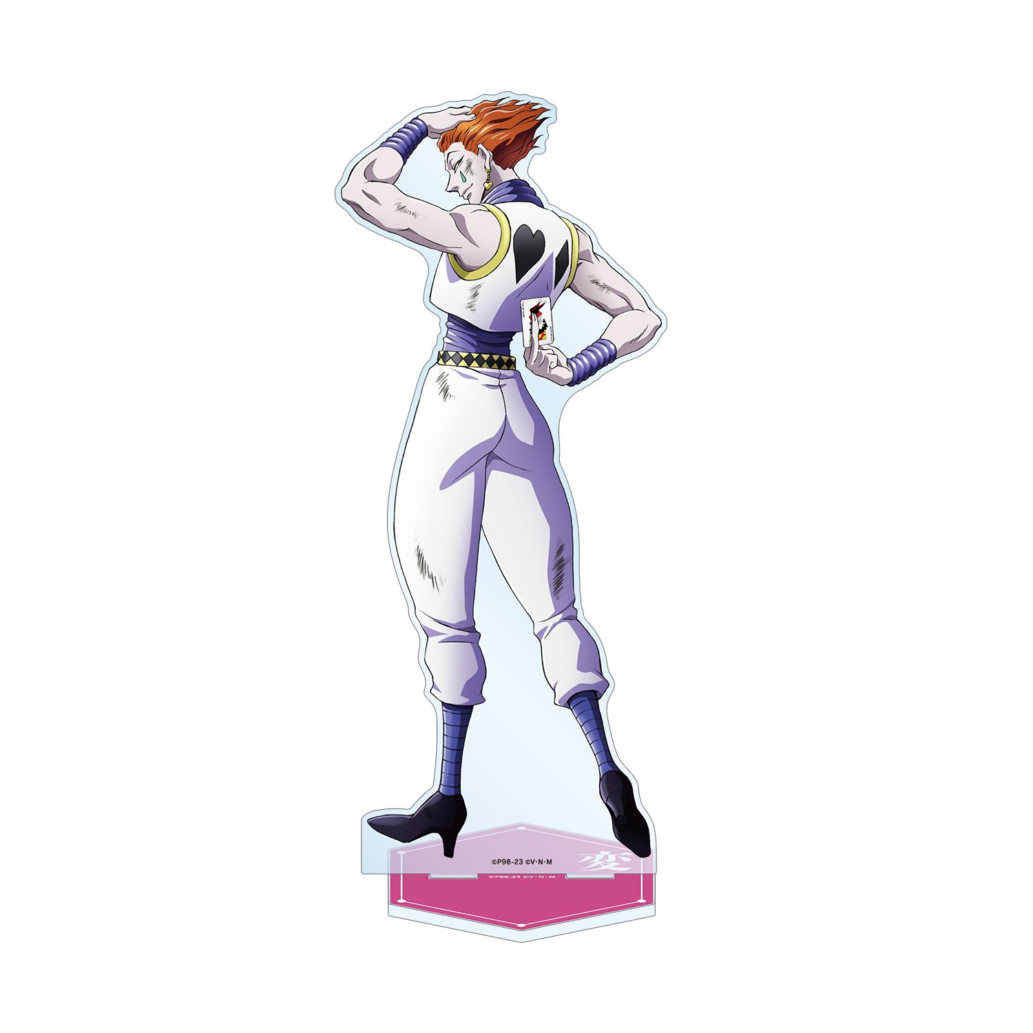 HUNTER×HUNTER 描き下ろし ヒソカ 戦う背中ver. 特大アクリルスタンド - AniSmile