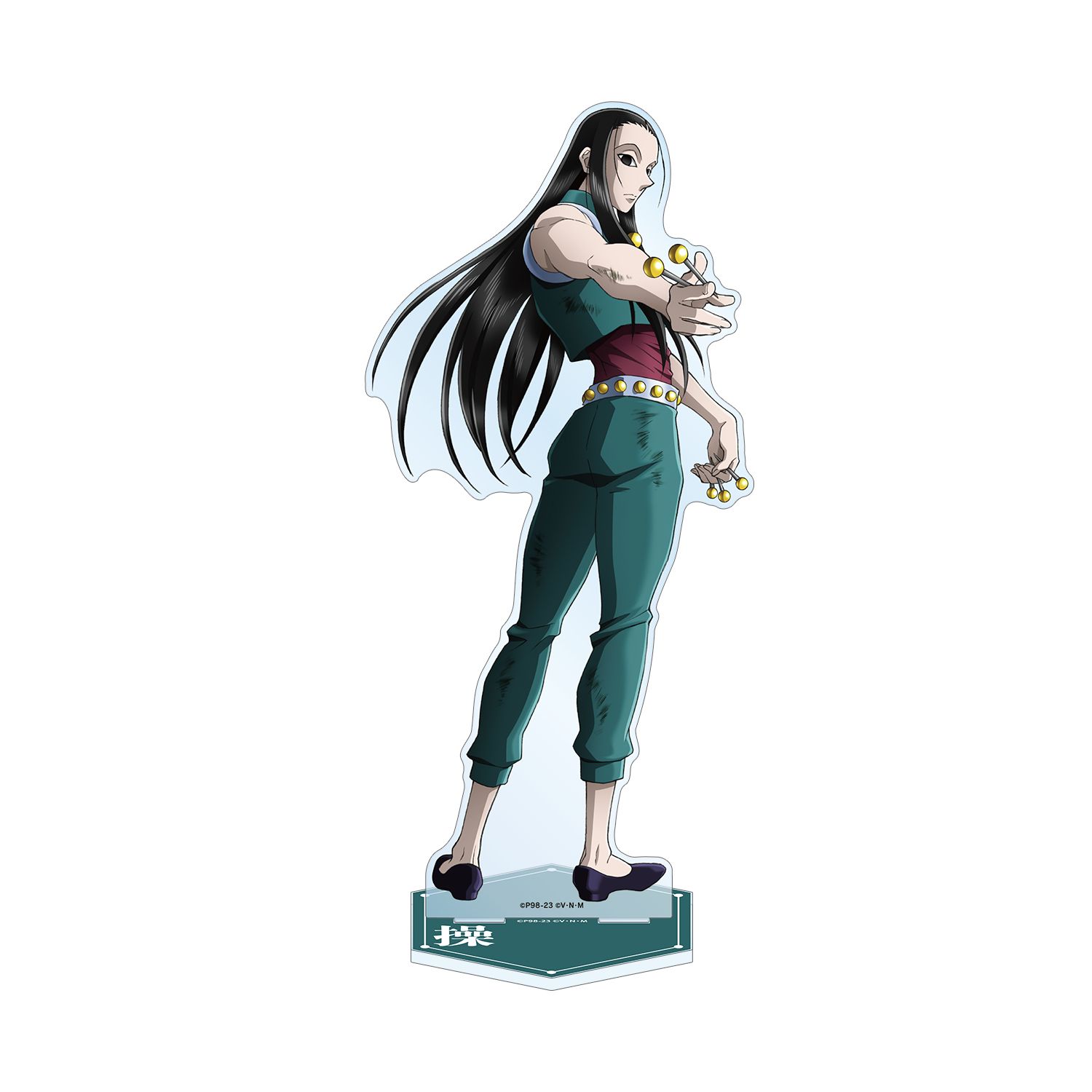 HUNTER×HUNTER 描き下ろし イルミ 戦う背中ver. 特大アクリルスタンド - AniSmile