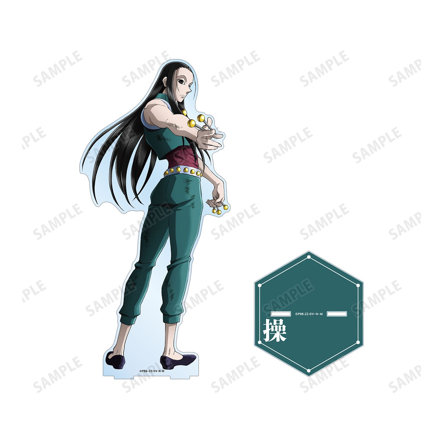 HUNTER×HUNTER 描き下ろし イルミ 戦う背中ver. 特大アクリルスタンド Image 4 | AniSmile