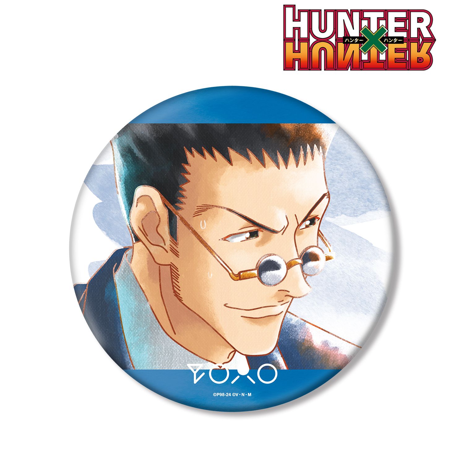 HUNTER×HUNTER レオリオ Ani-Art aqua label BIG缶バッジ Image 2 | AniSmile