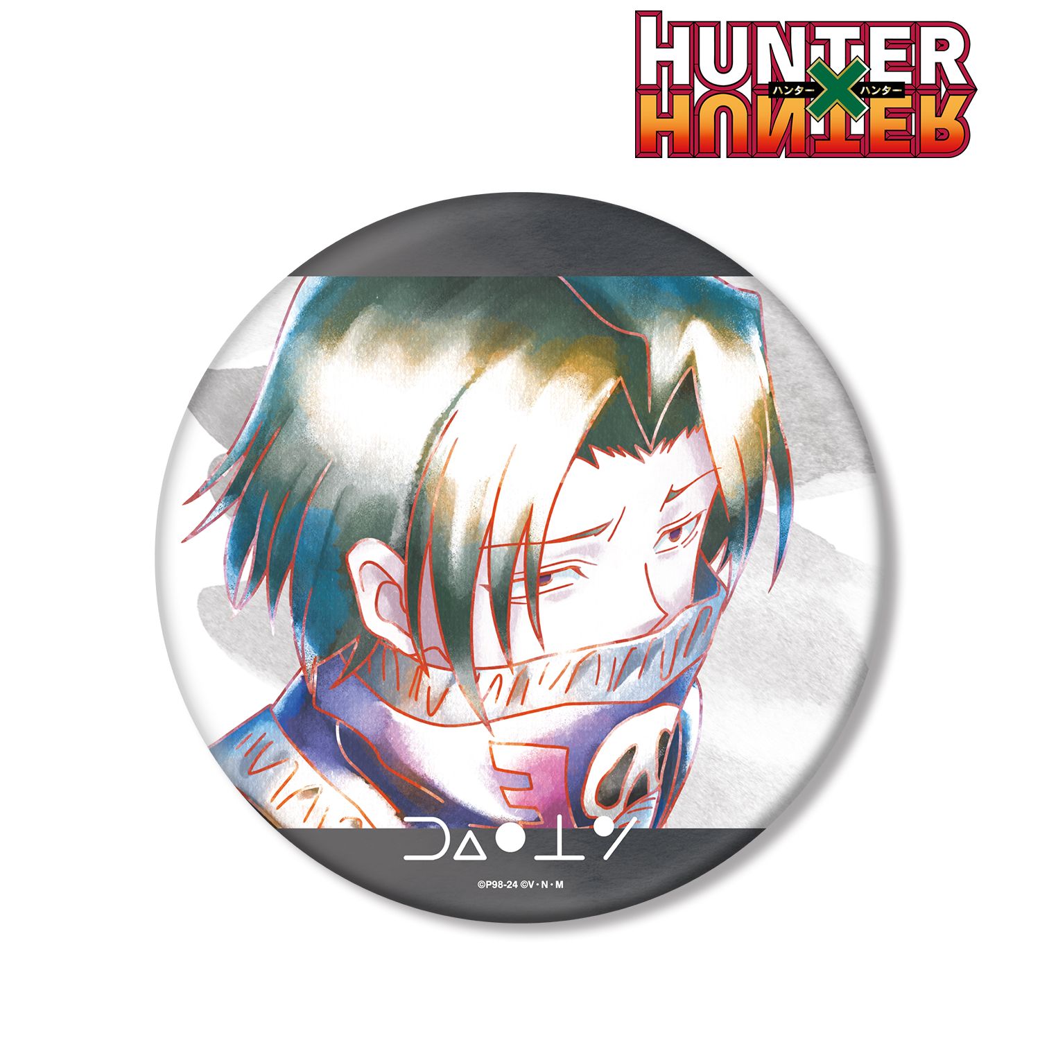 HUNTER×HUNTER フェイタン Ani-Art aqua label BIG缶バッジ Image 2 | AniSmile